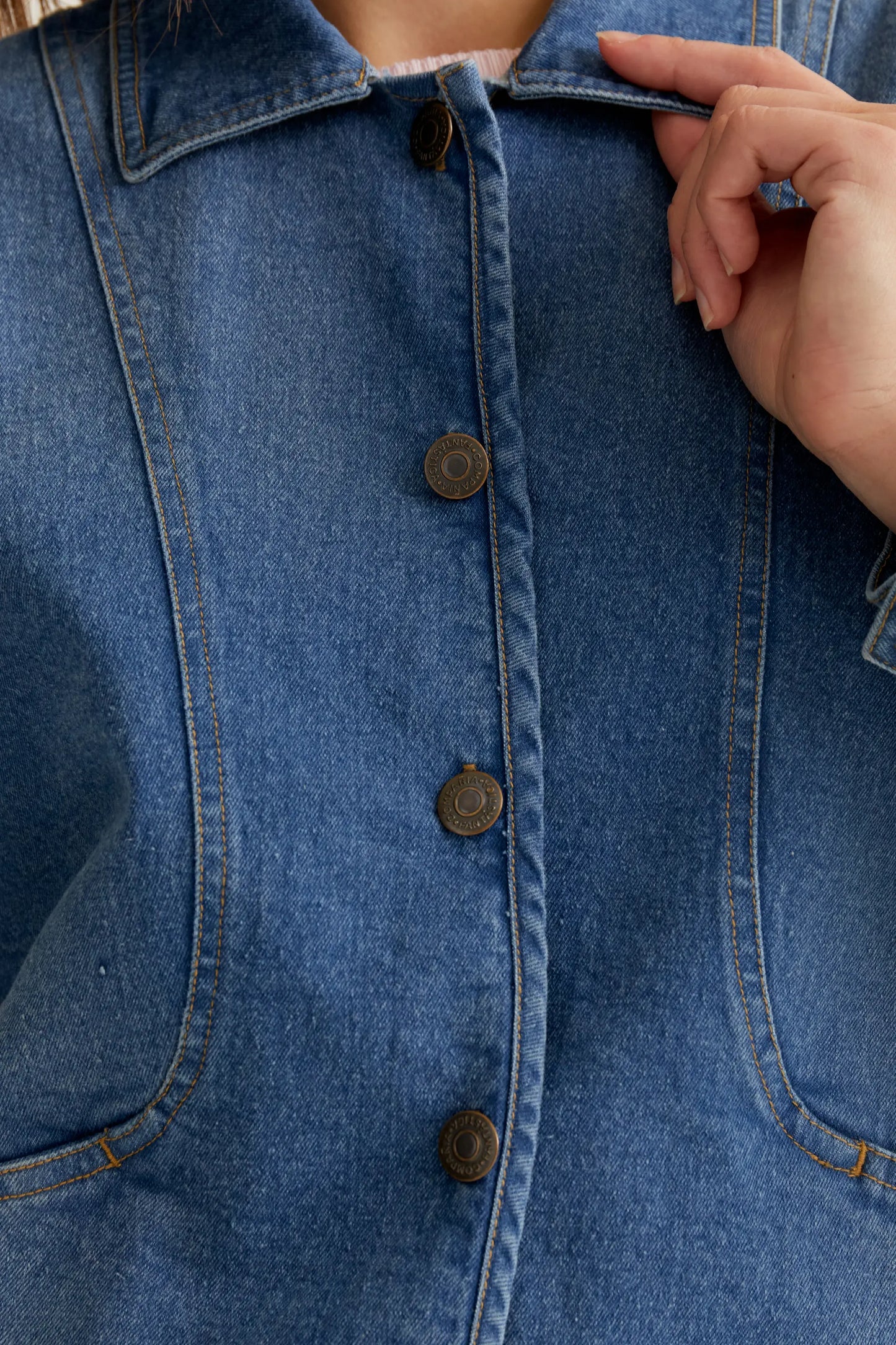 Chaqueta vaquera azul