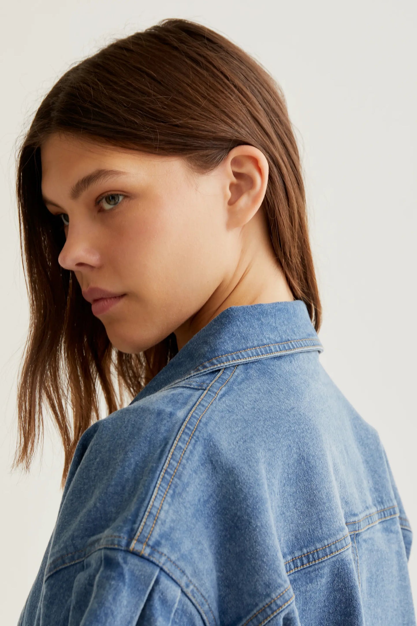 Chaqueta vaquera azul