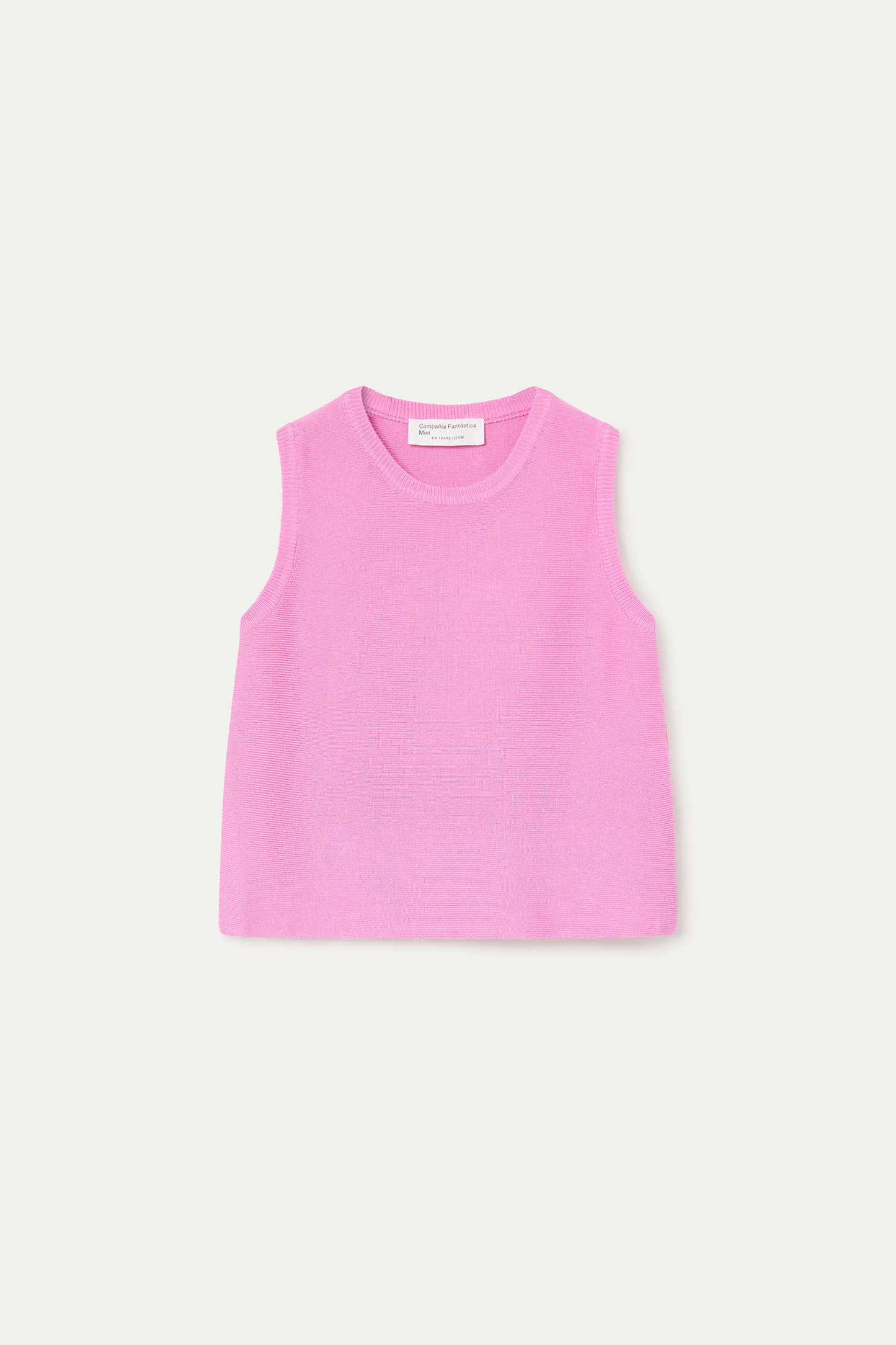 Pink knit top for girls