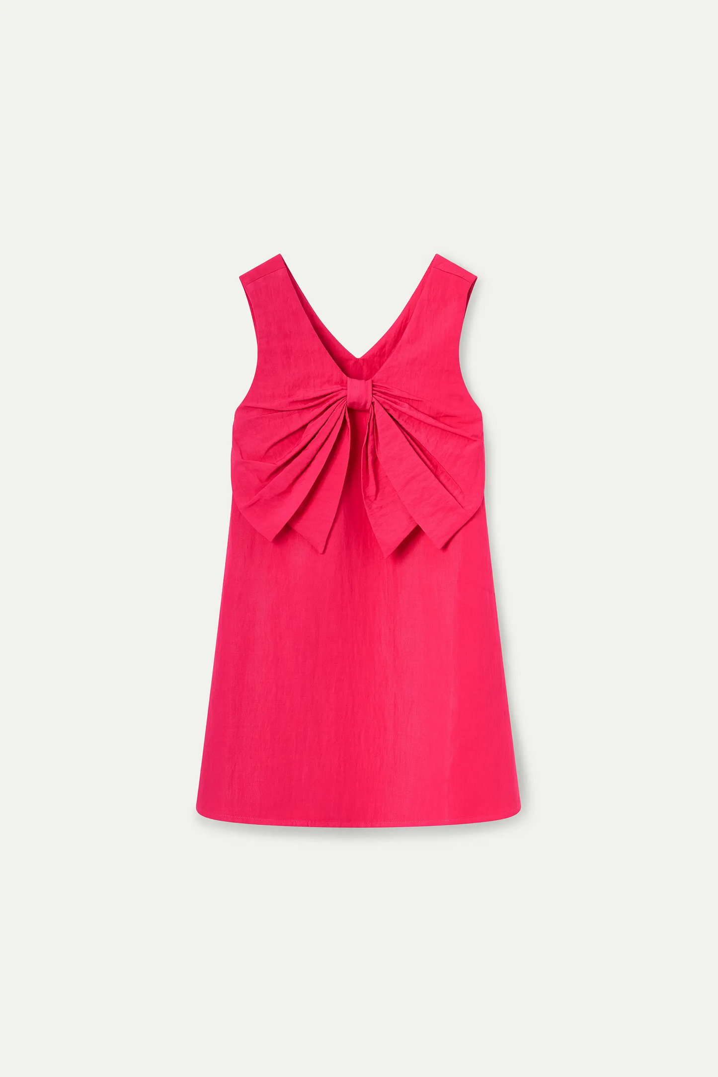 Short red dress for a girl