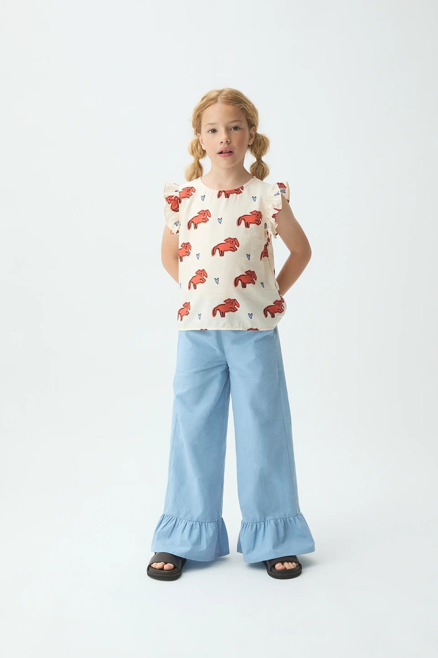 Top de niña con estampado Tochi