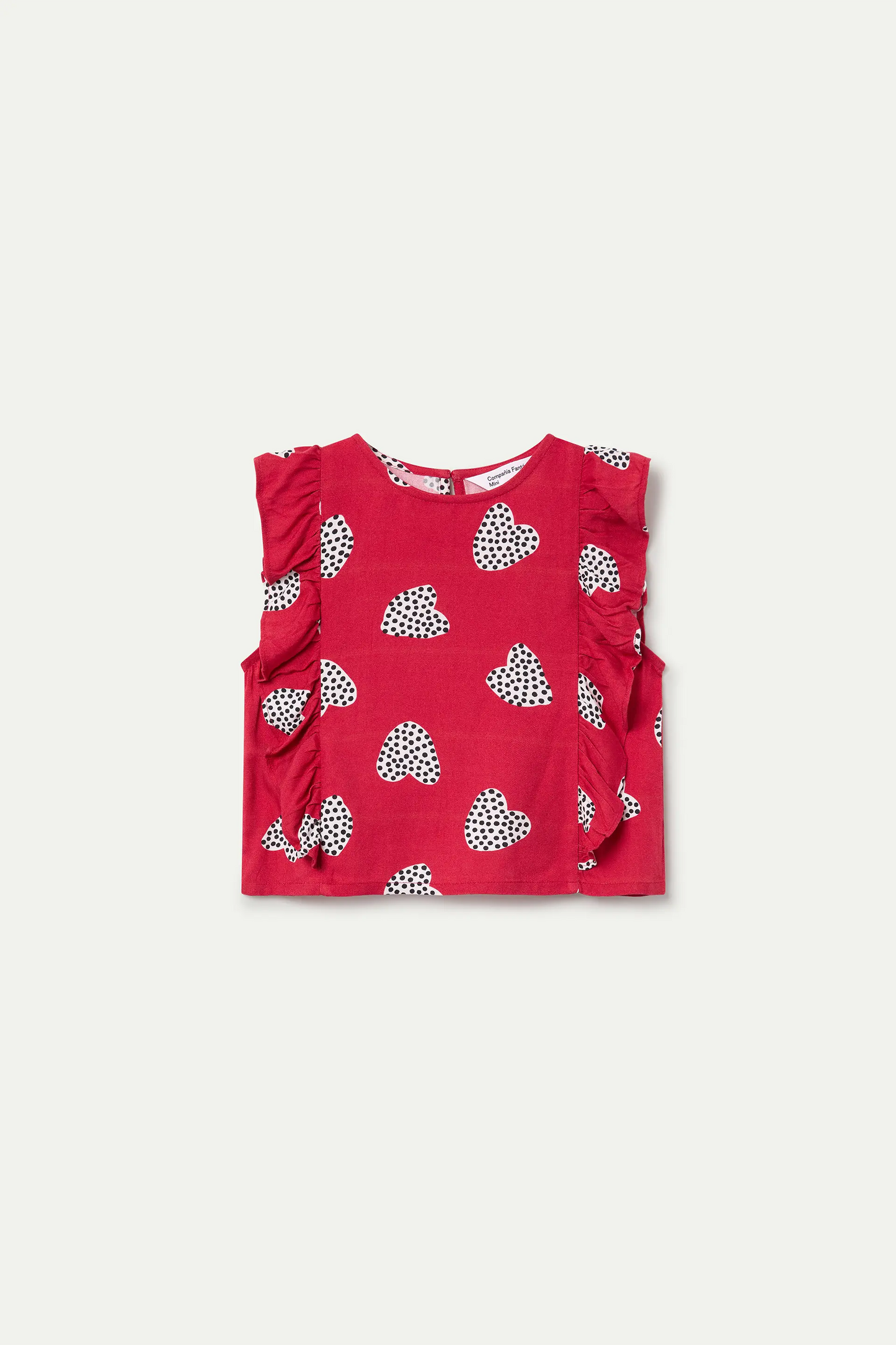 Top de niña con estampado Harmony Red