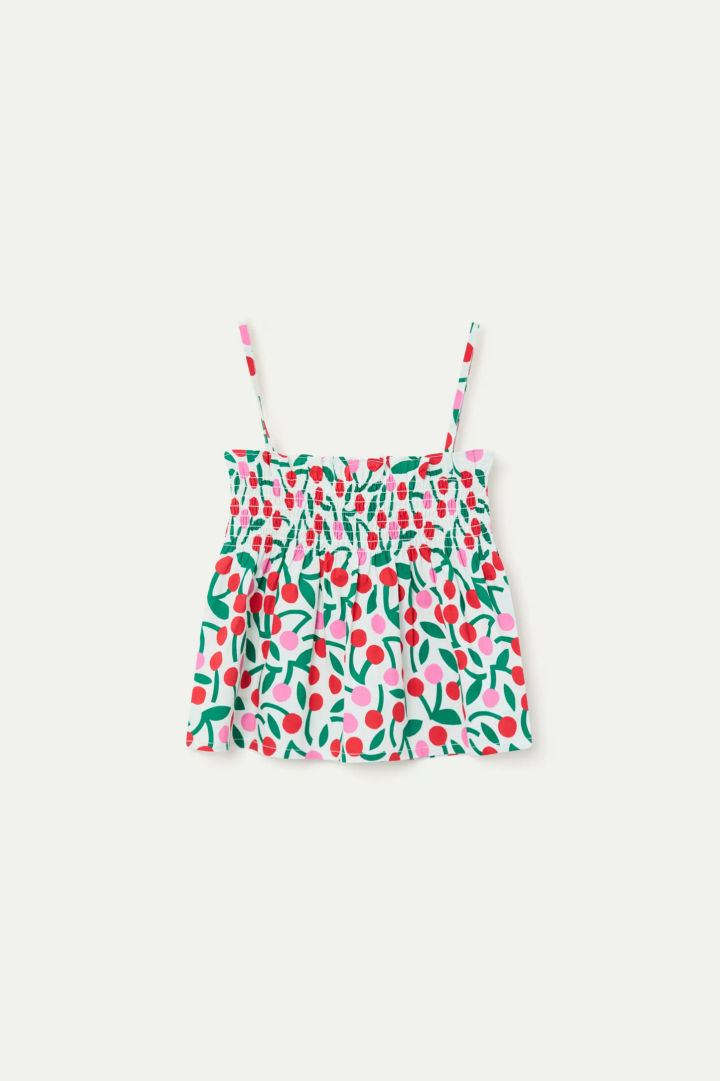 Top da bambina con stampa bordeaux