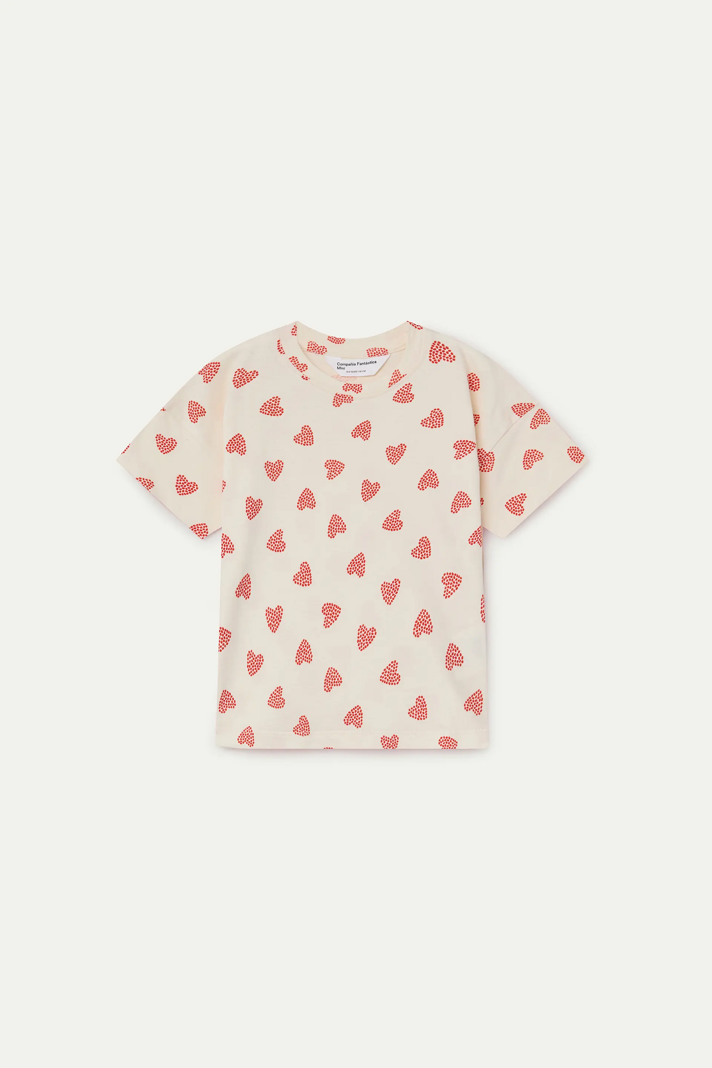 Girl's T-shirt with red Ladybug print