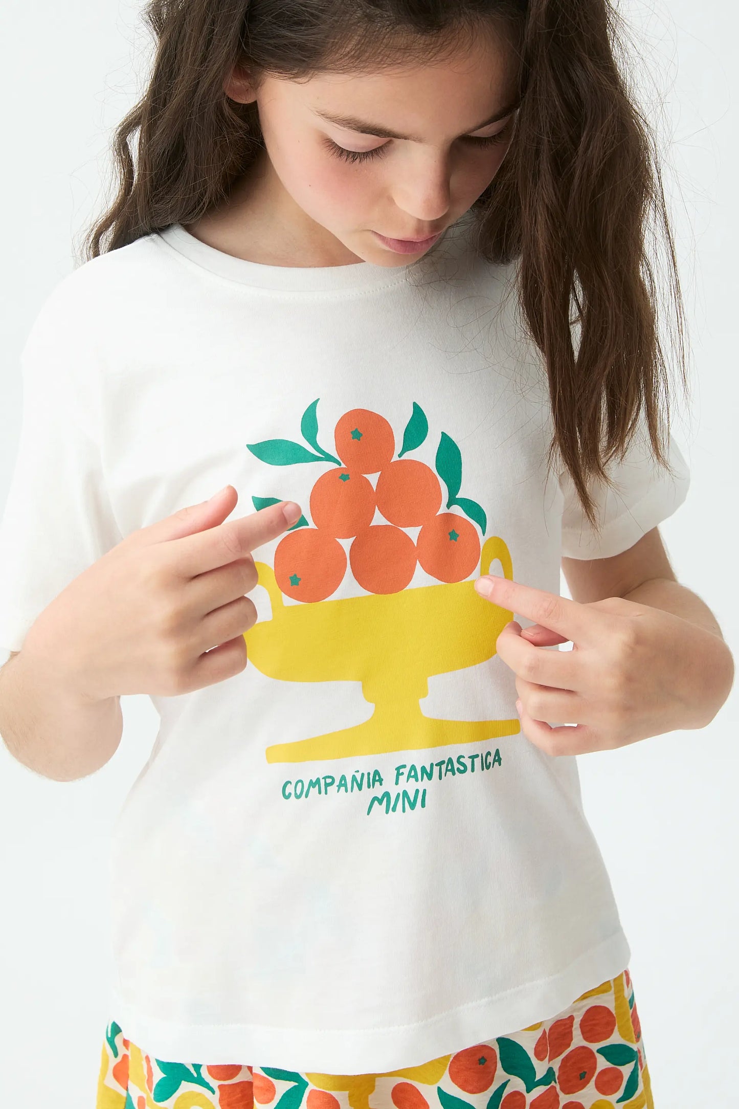 Camiseta de niña con estampado Compañía Fantástica Mini