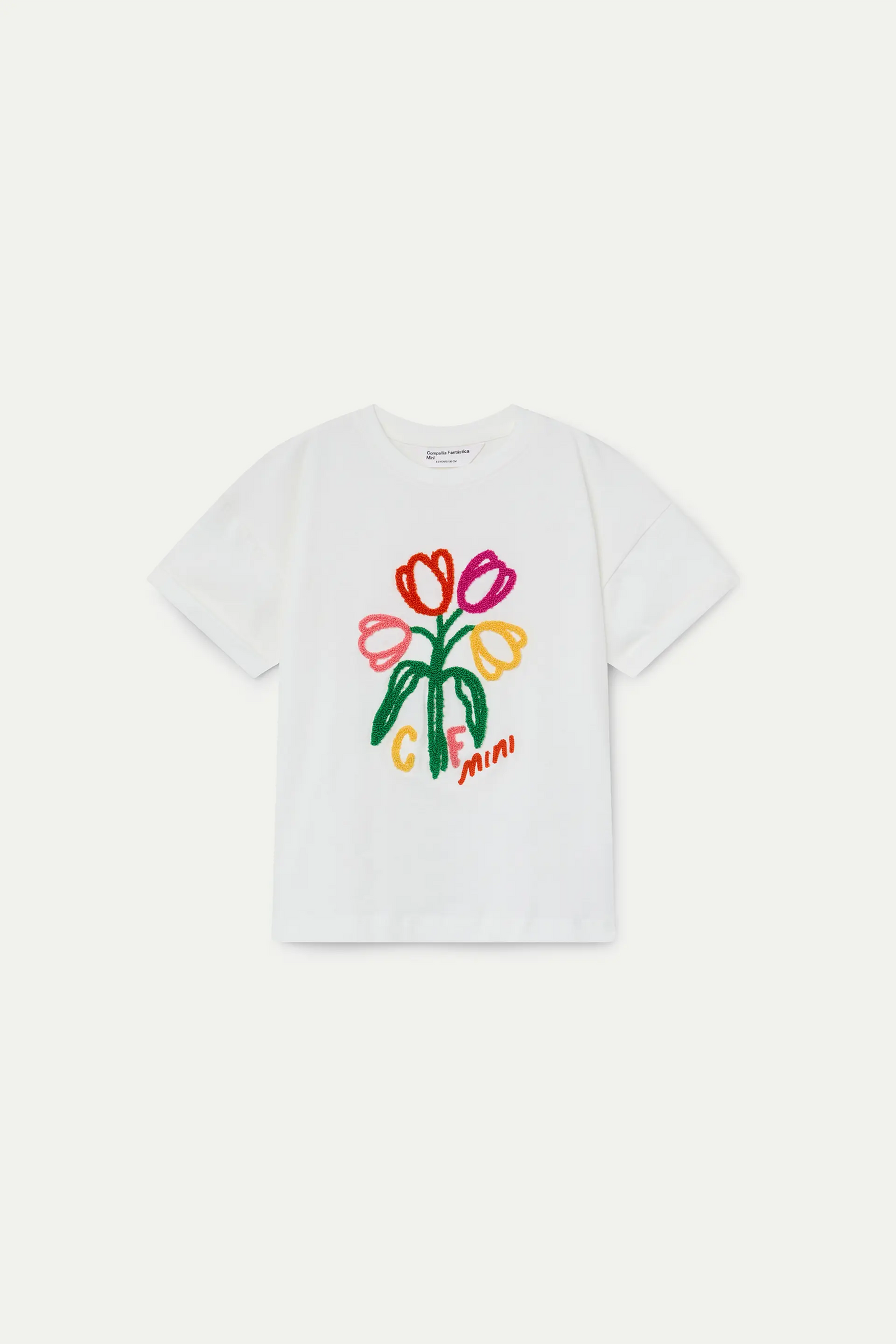 Camiseta de niña con estampado floral CF Mini
