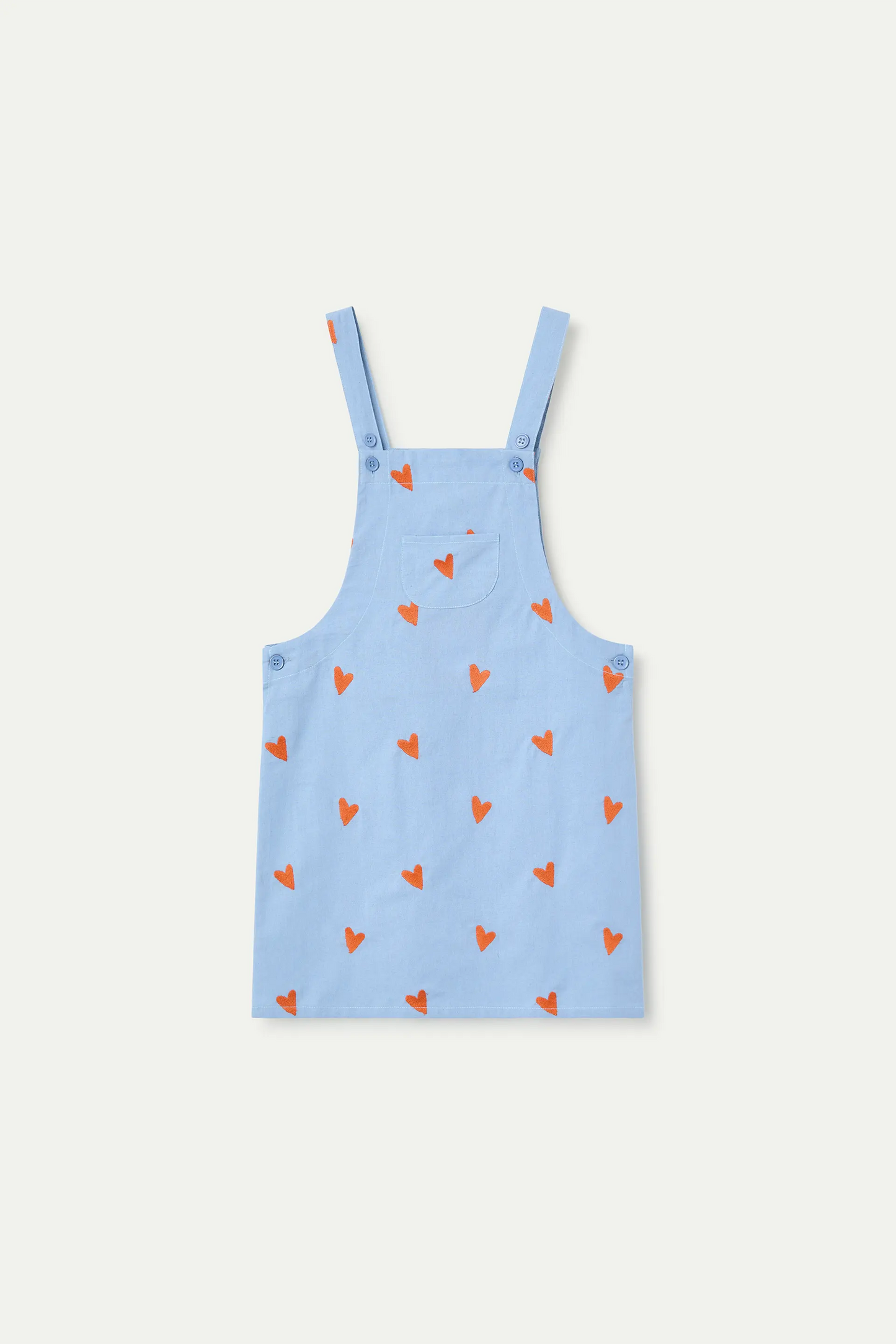 Pichi de niña 100% algodón con estampado Hearts