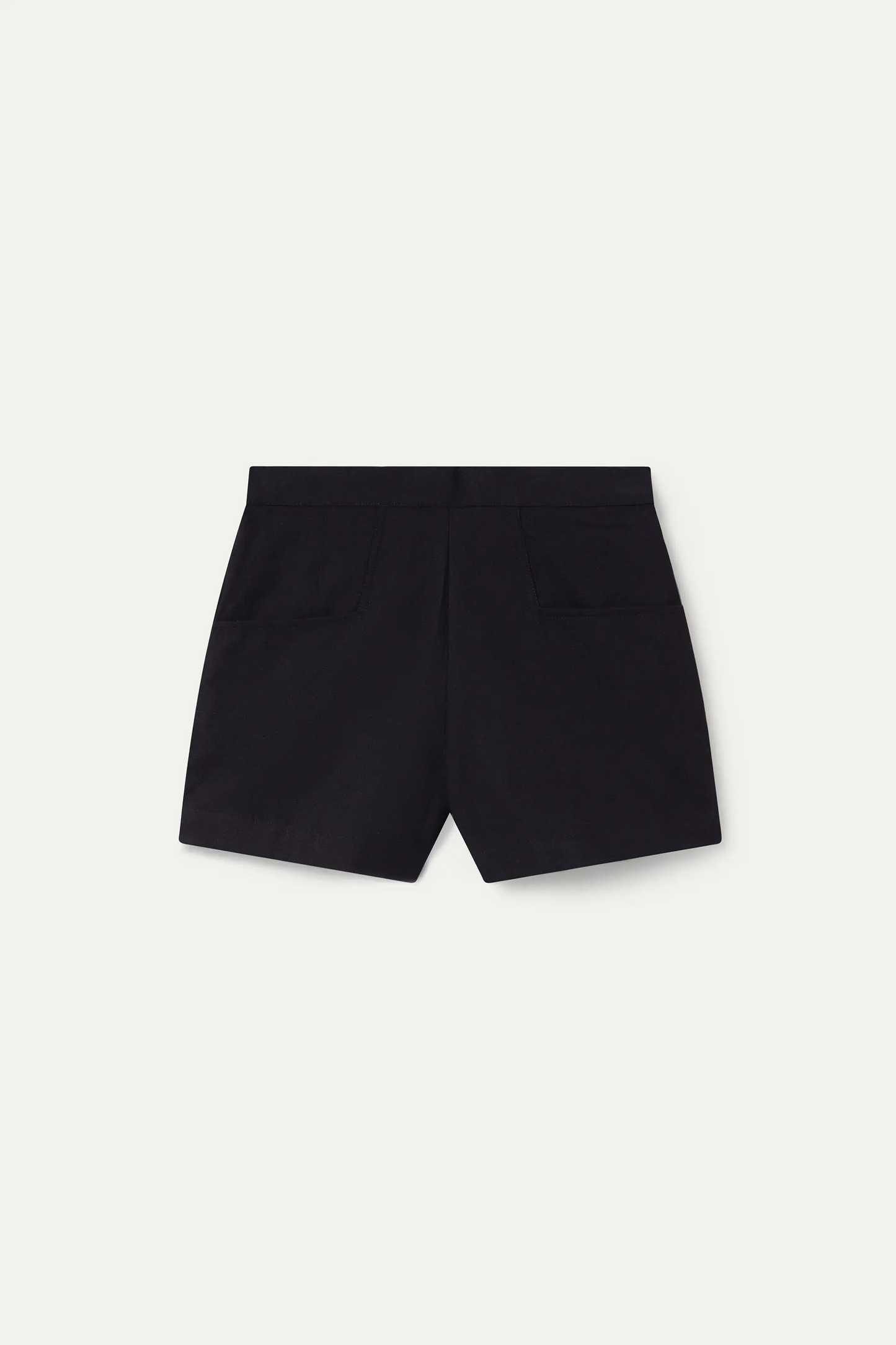 Pantaloncini da bambina, 100% cotone, neri