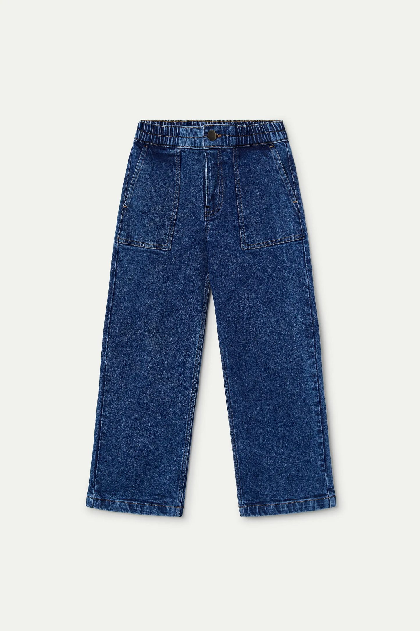 Jeans de niña denim azul