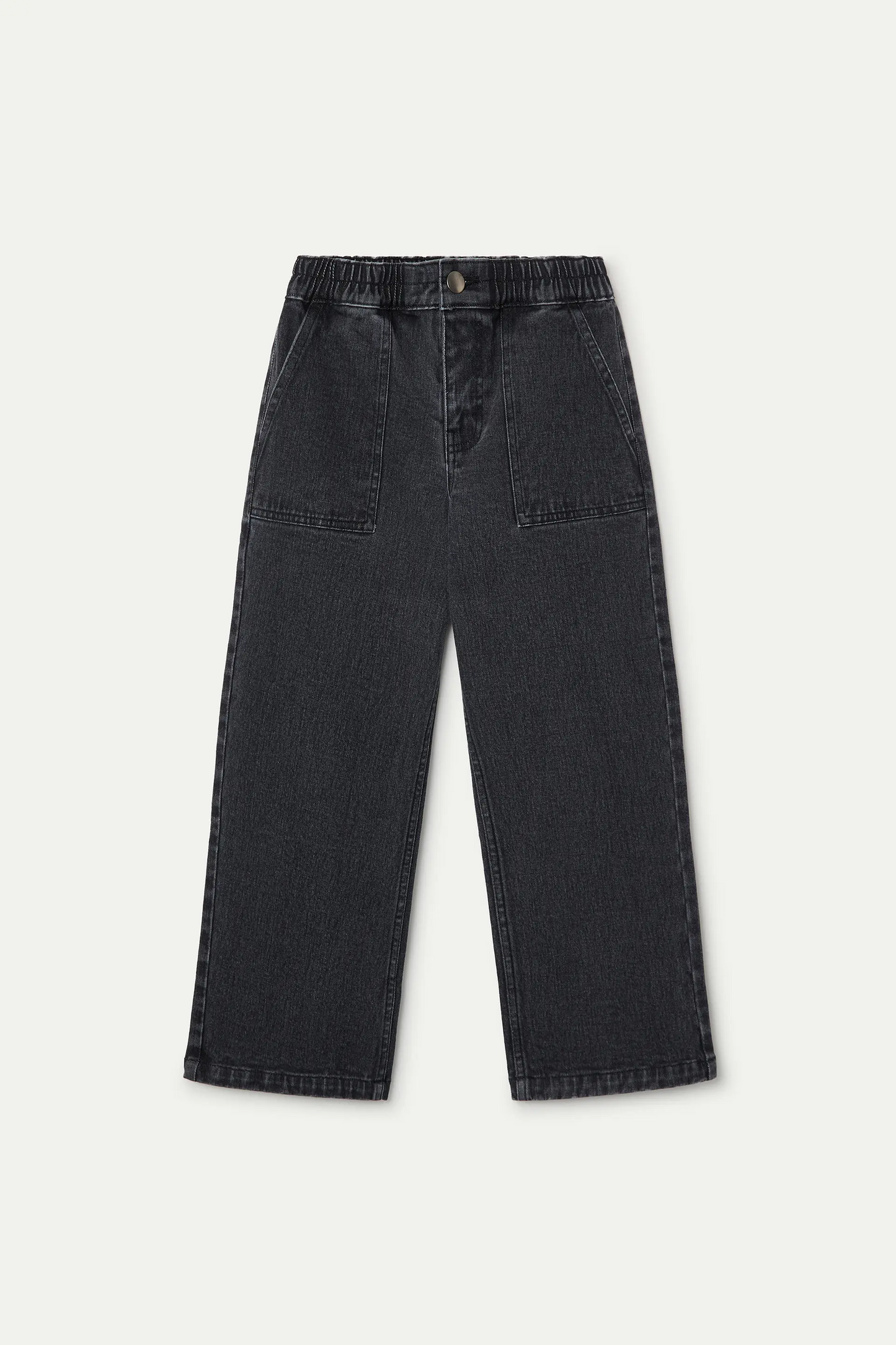 Jeans de niña denim negro