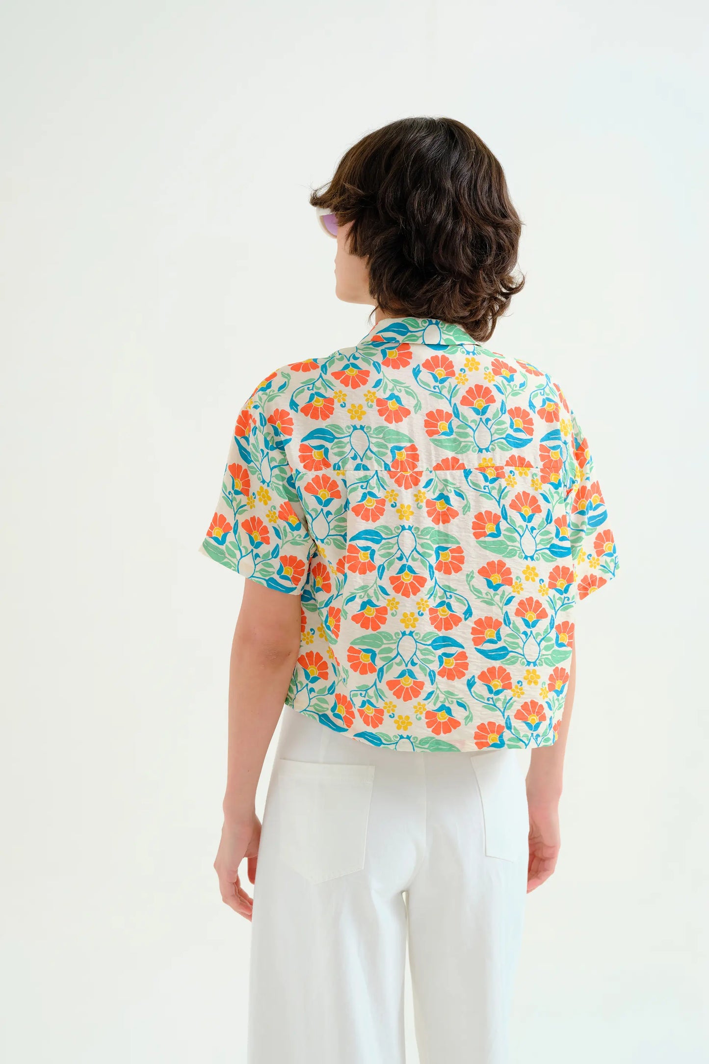 Camisa con estampado Small Royal