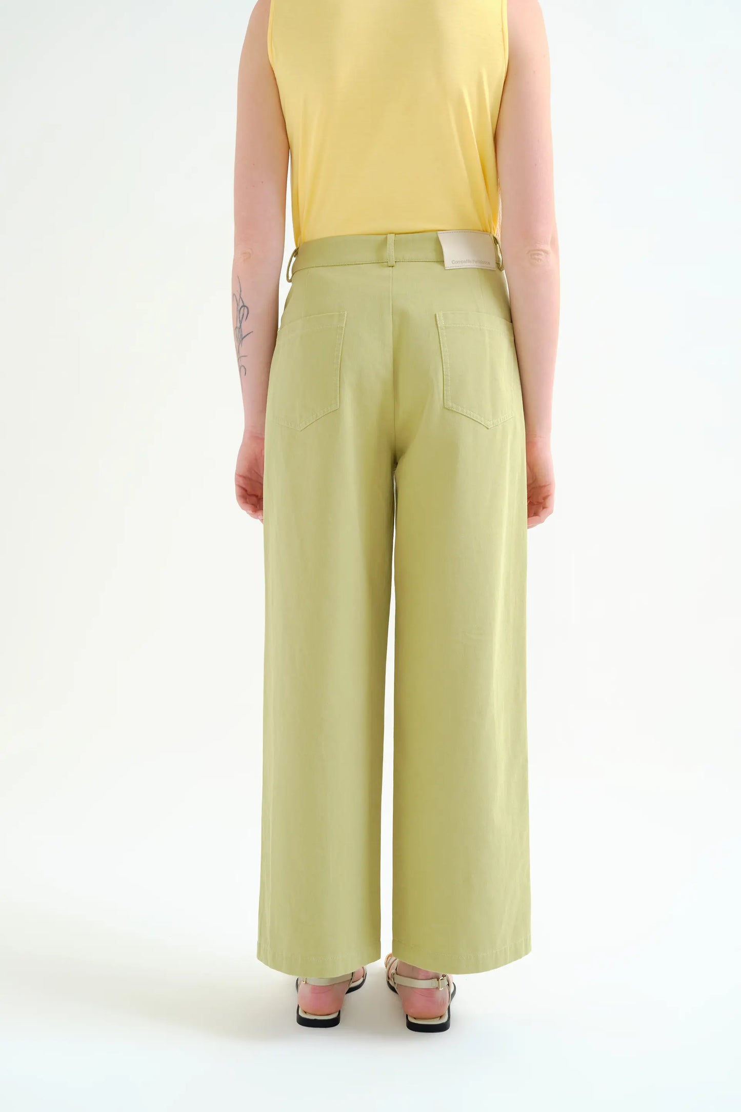 Pantalón verde 100% algodón