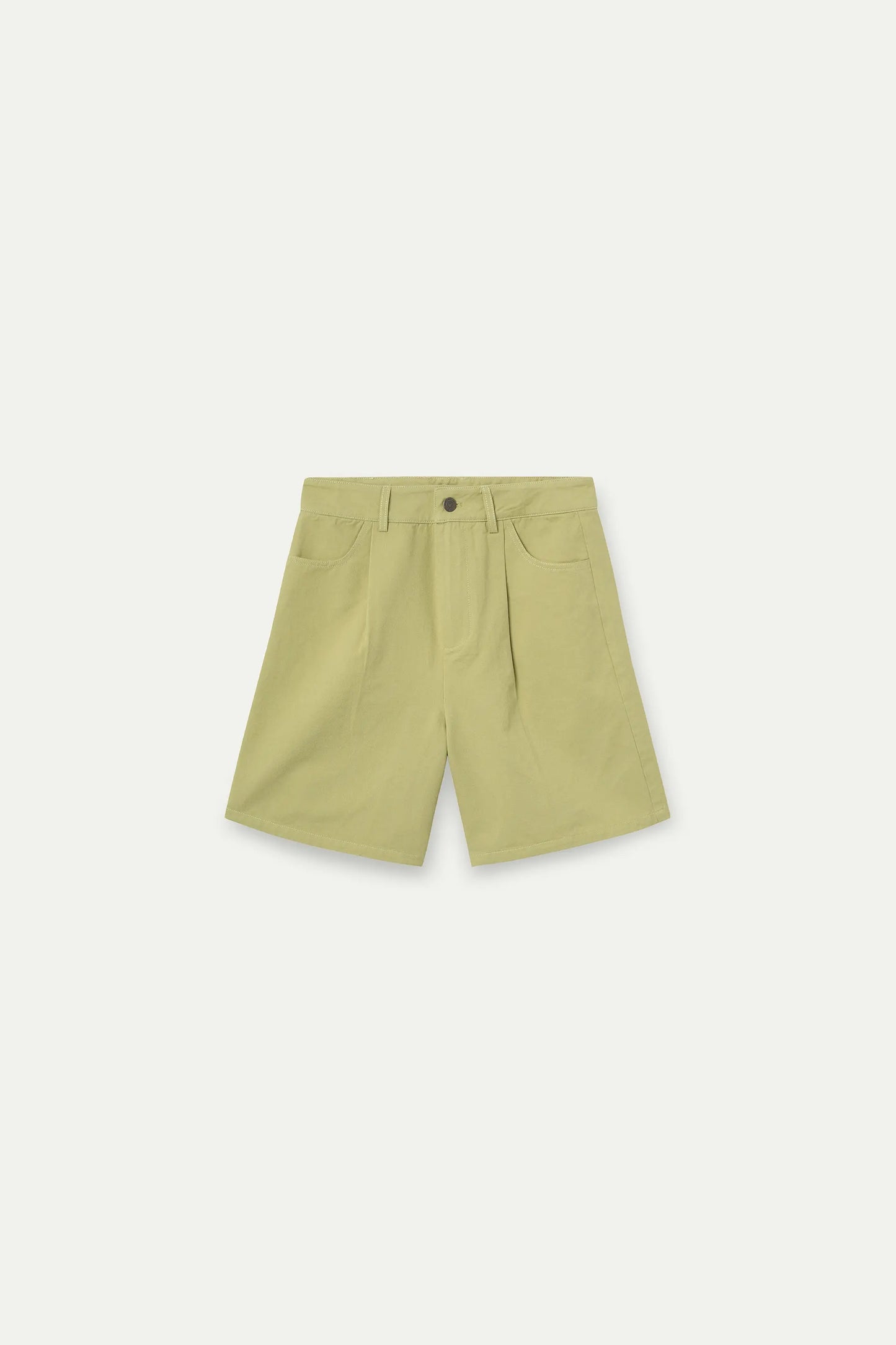 Green shorts, 100% cotton