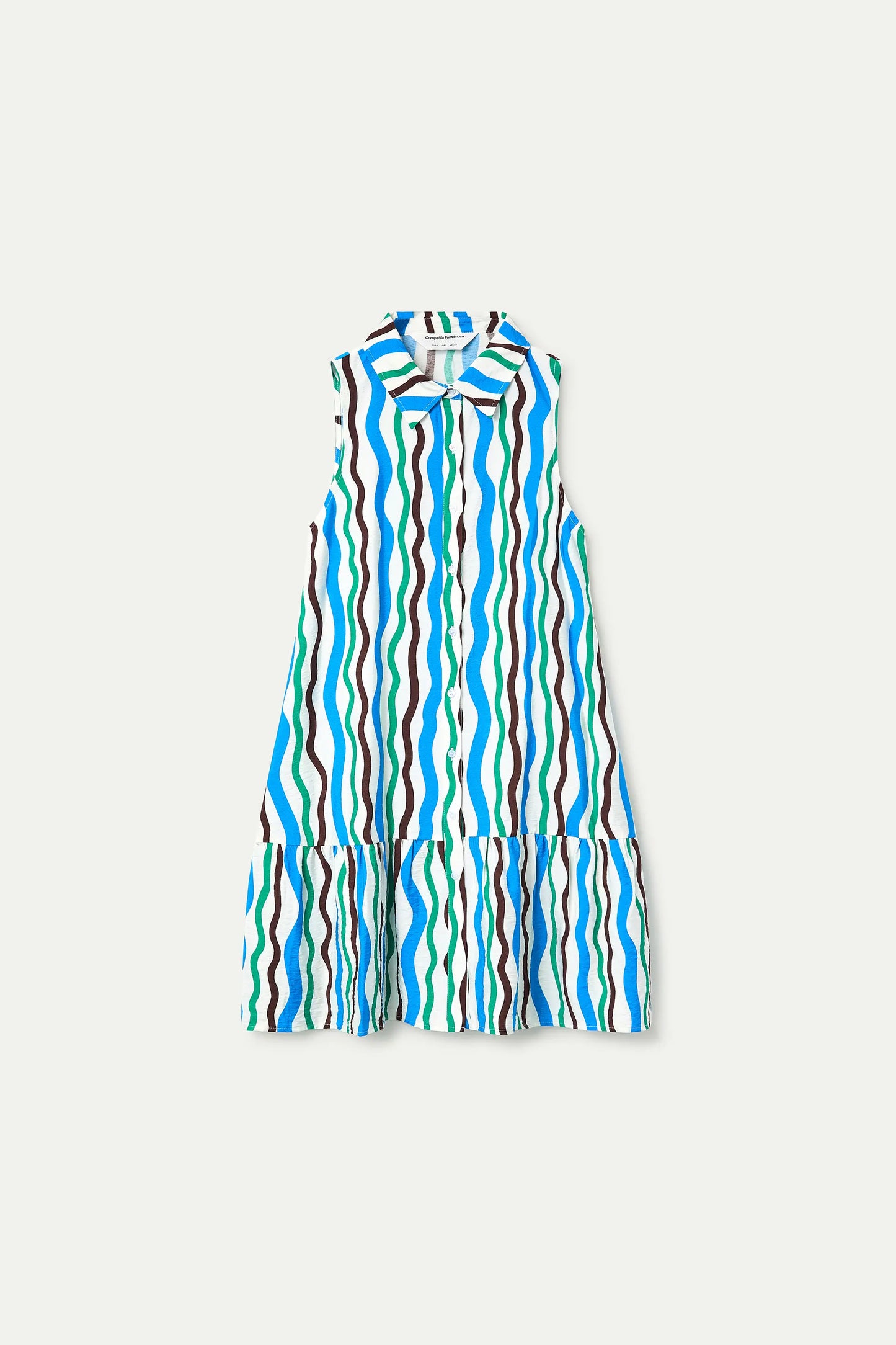 Vestido corto con estampado Sea & Mountain