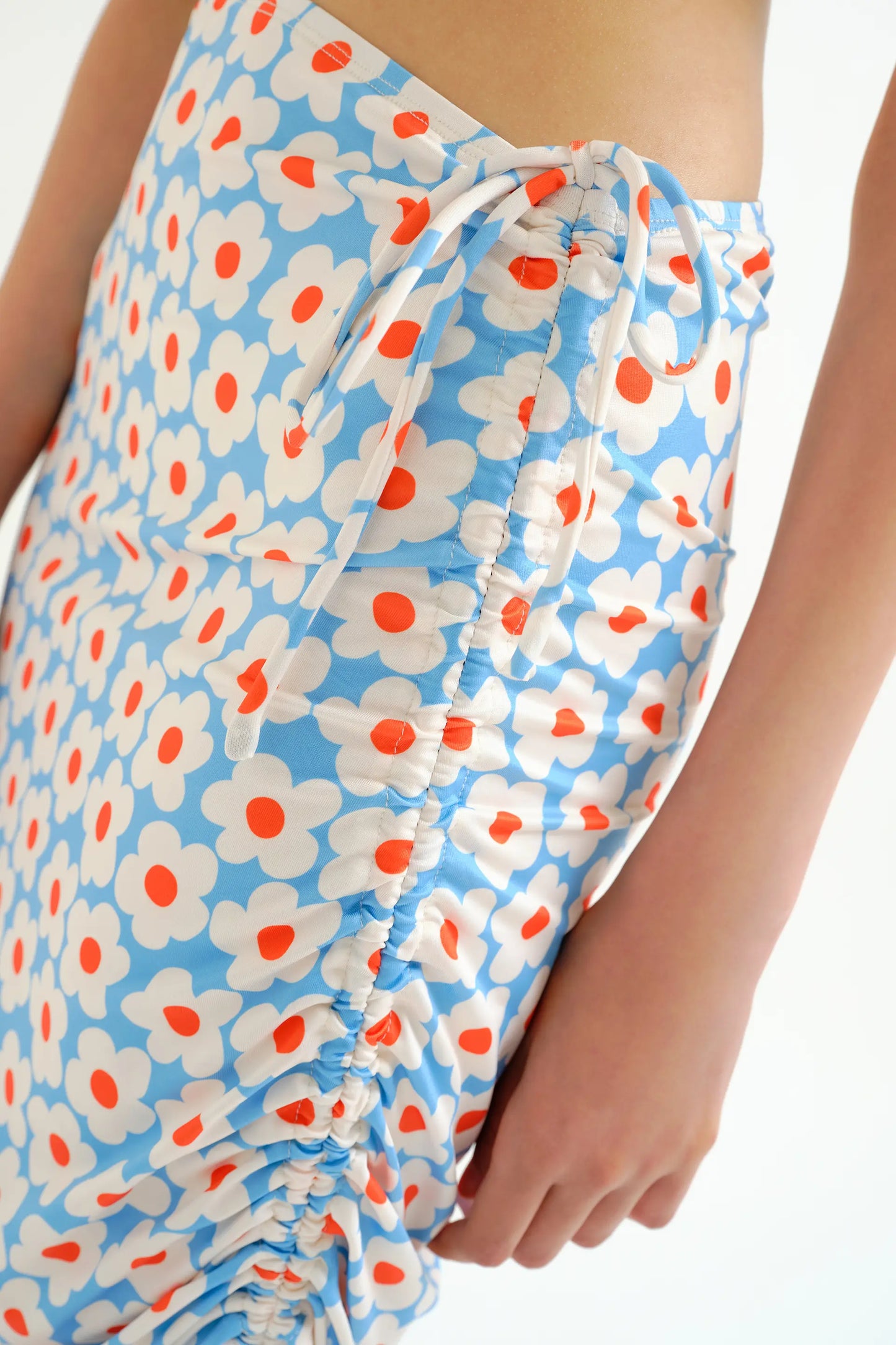 Falda midi con estampado Popcorn
