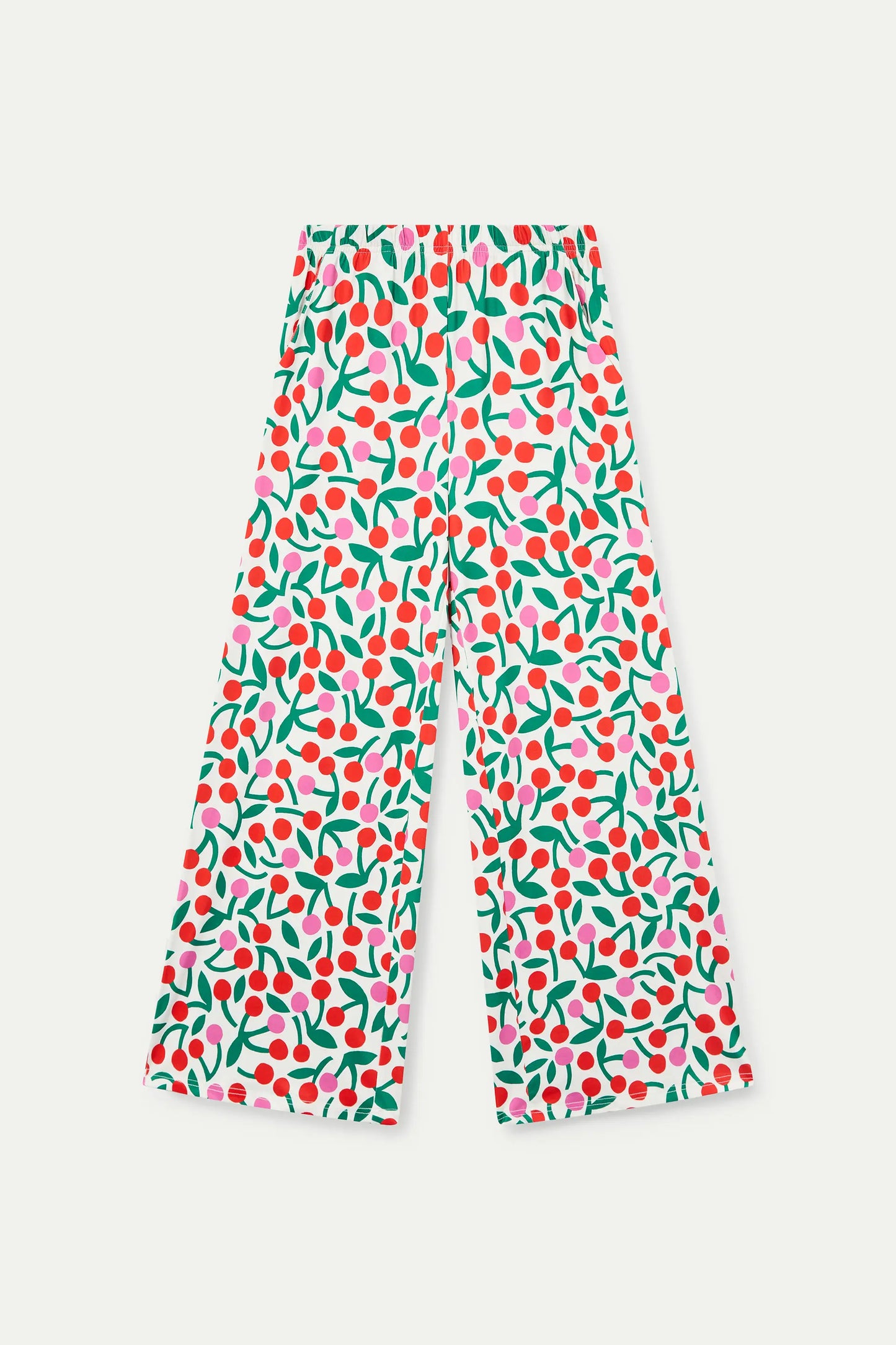 Pantalón con estampado Guinda