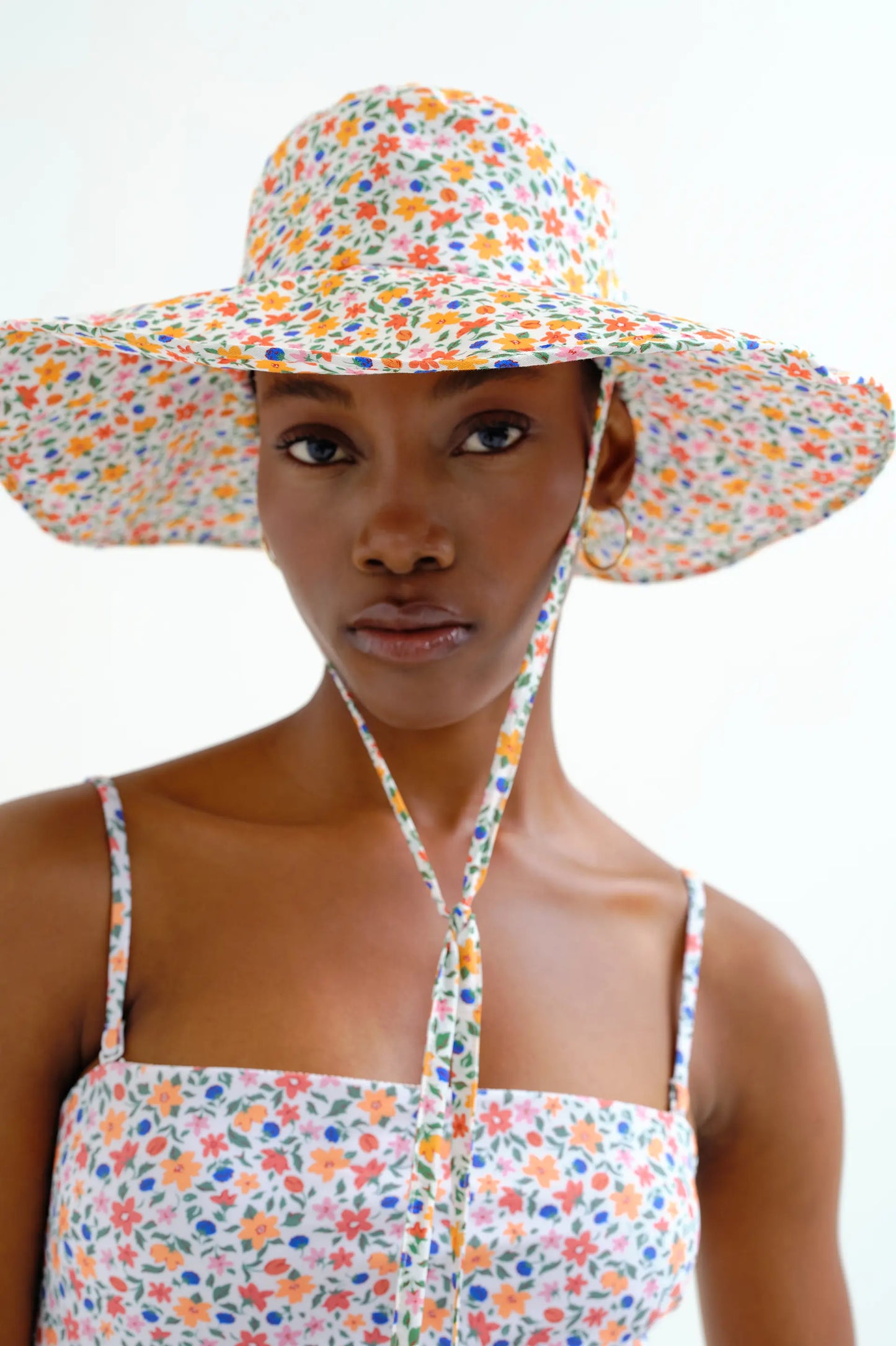 Lily Small Print Hat