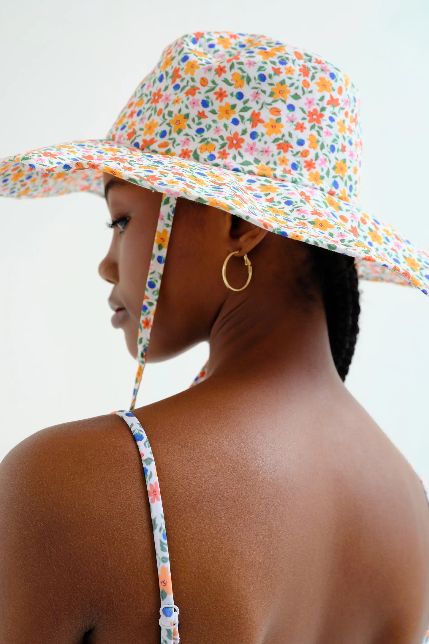 Lily Small Print Hat