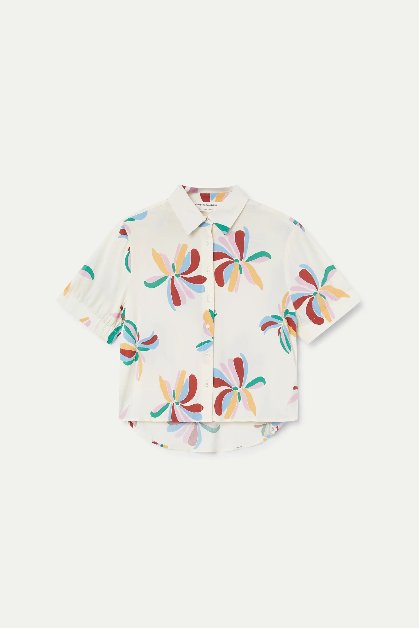 Camisa con estampado Monarda