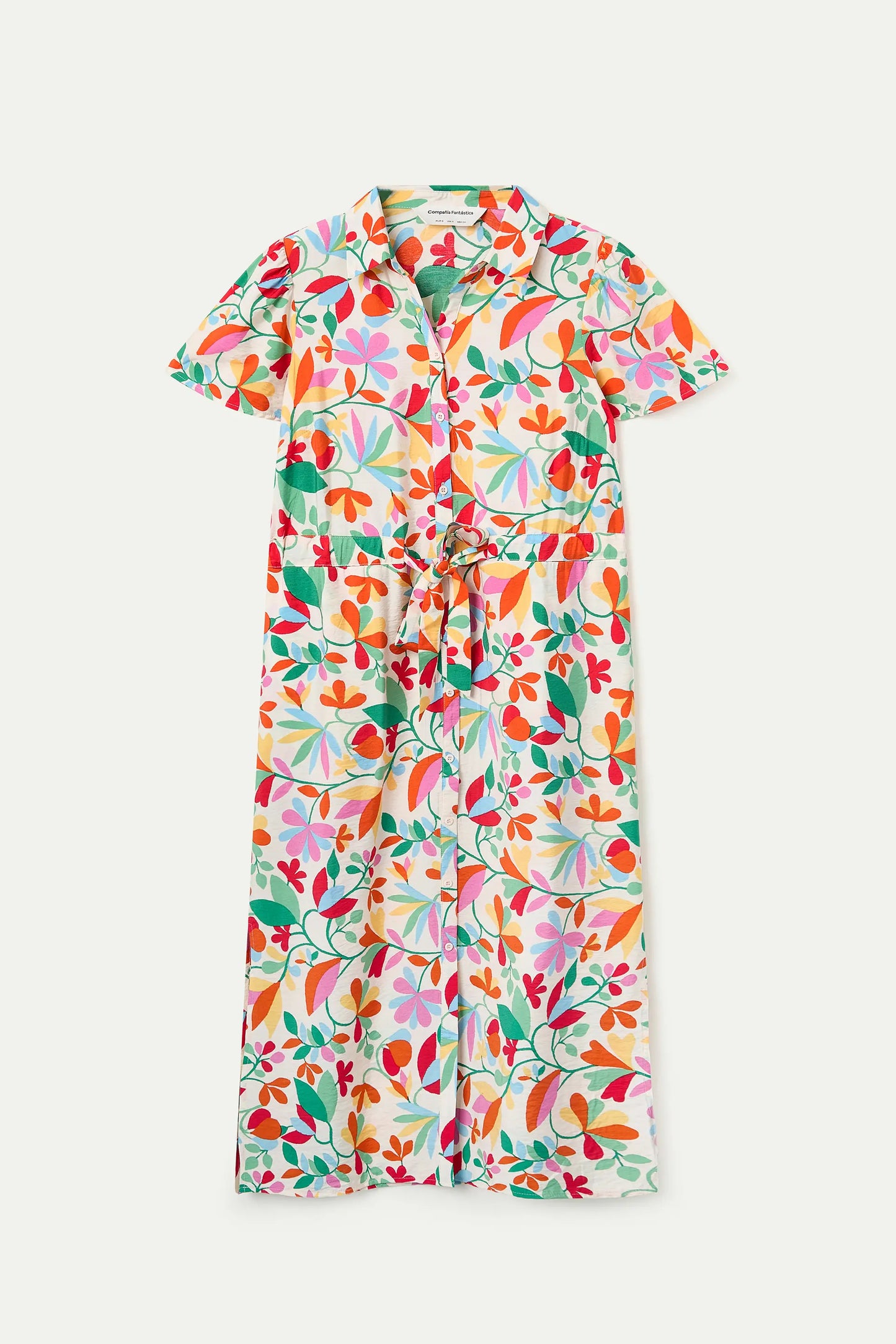 Vestido midi con estampado Lotto
