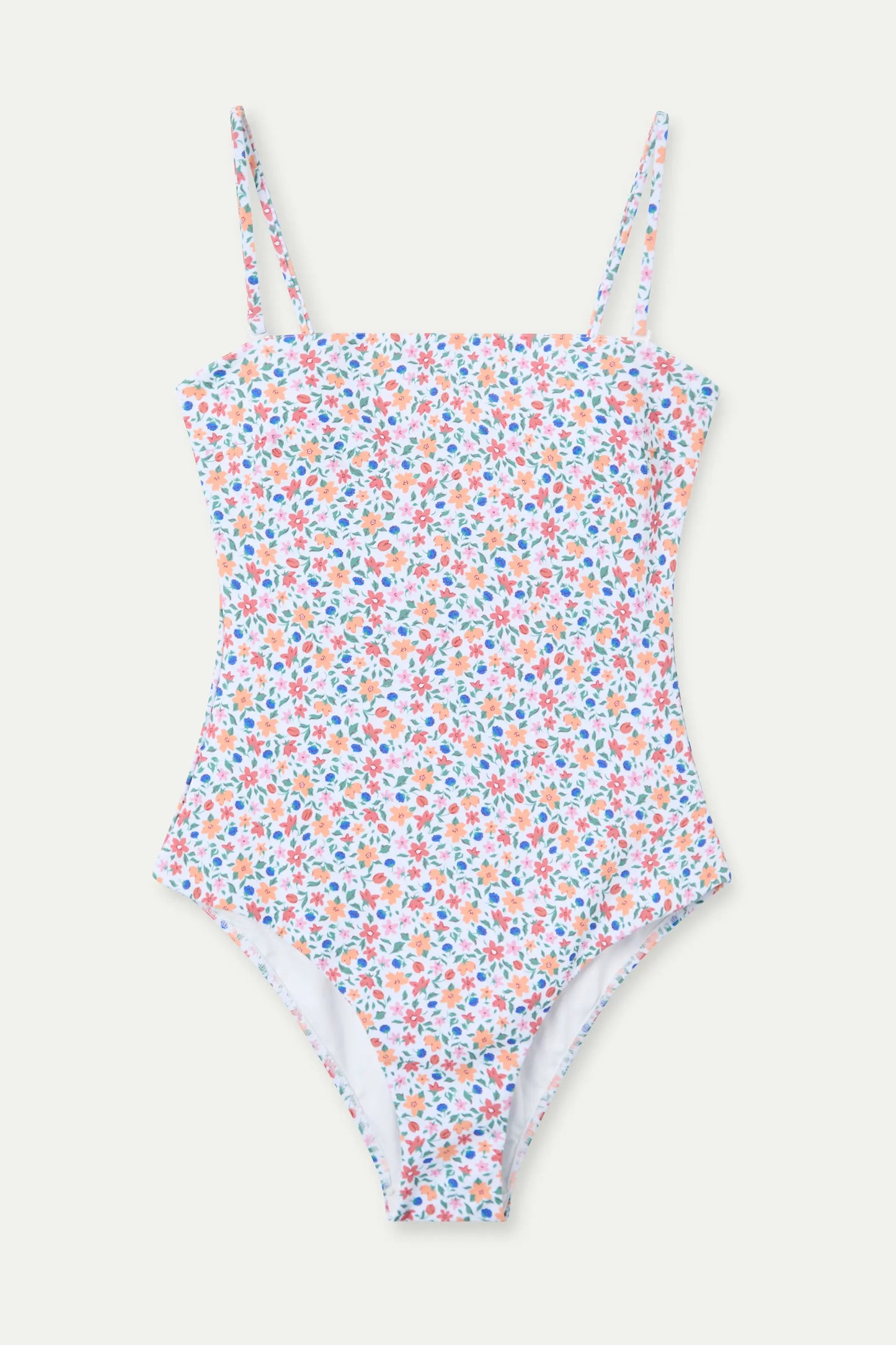 Costume da bagno stampato Lily Small con scollo dritto