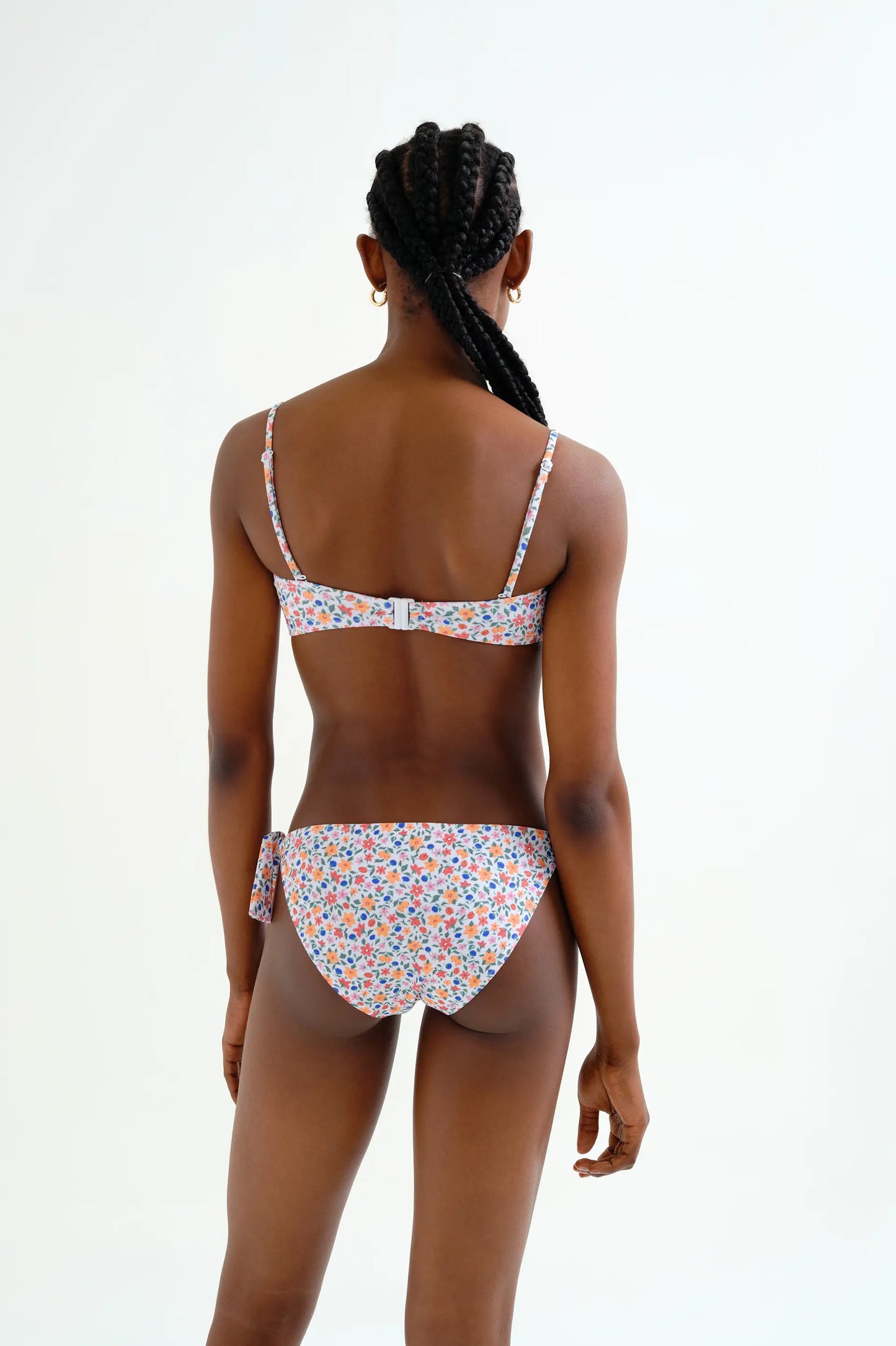 Top bikini recto estampado Lily Small