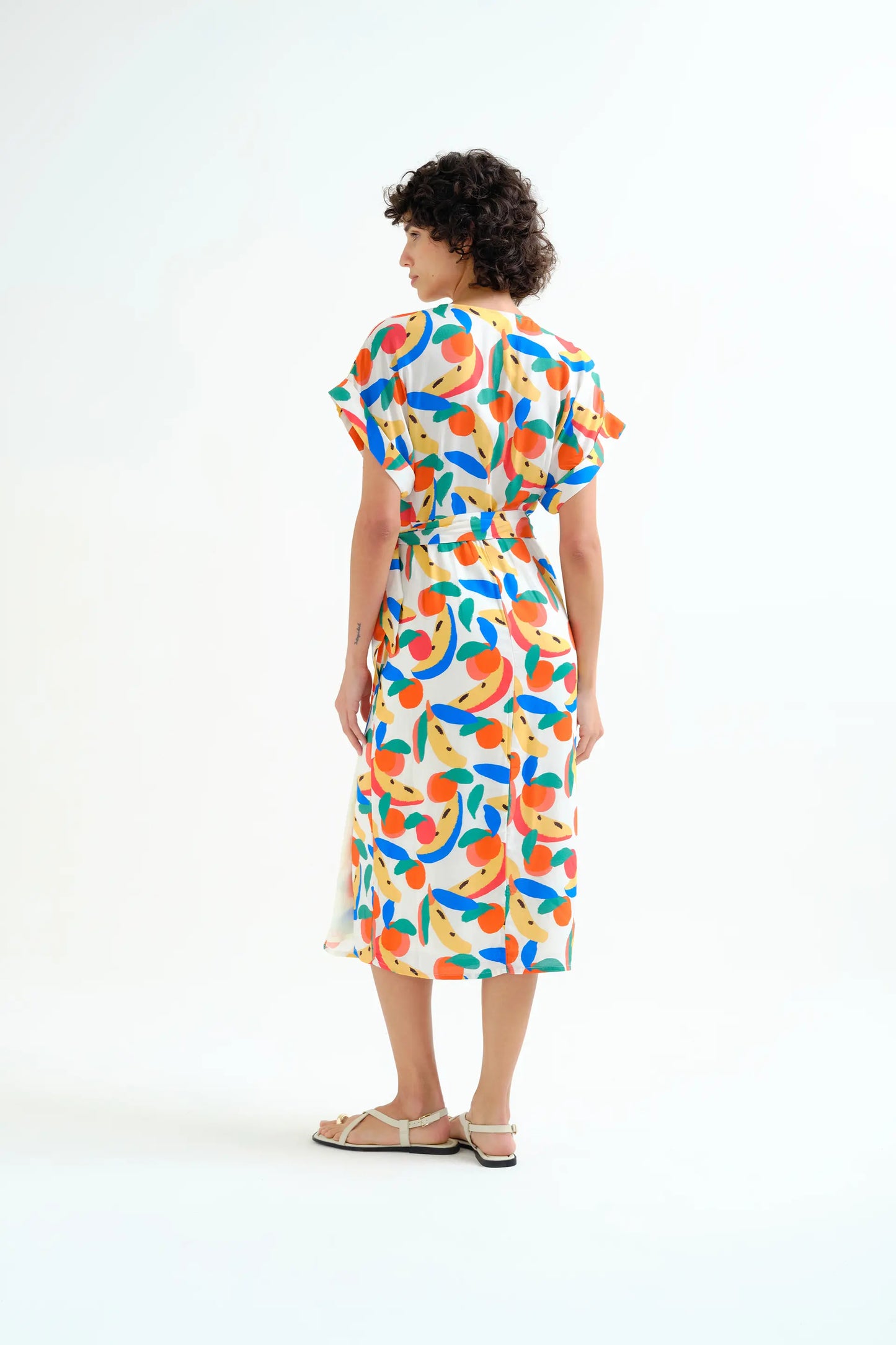 Tutti Frutti Small Print LENZING™ ECOVERO™ Dress