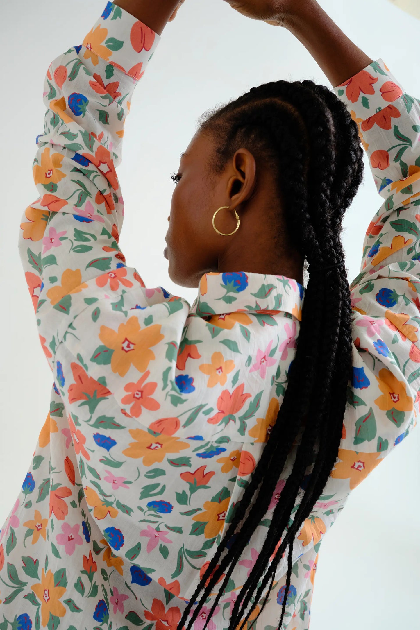 Camisa playera con estampado Lily Big