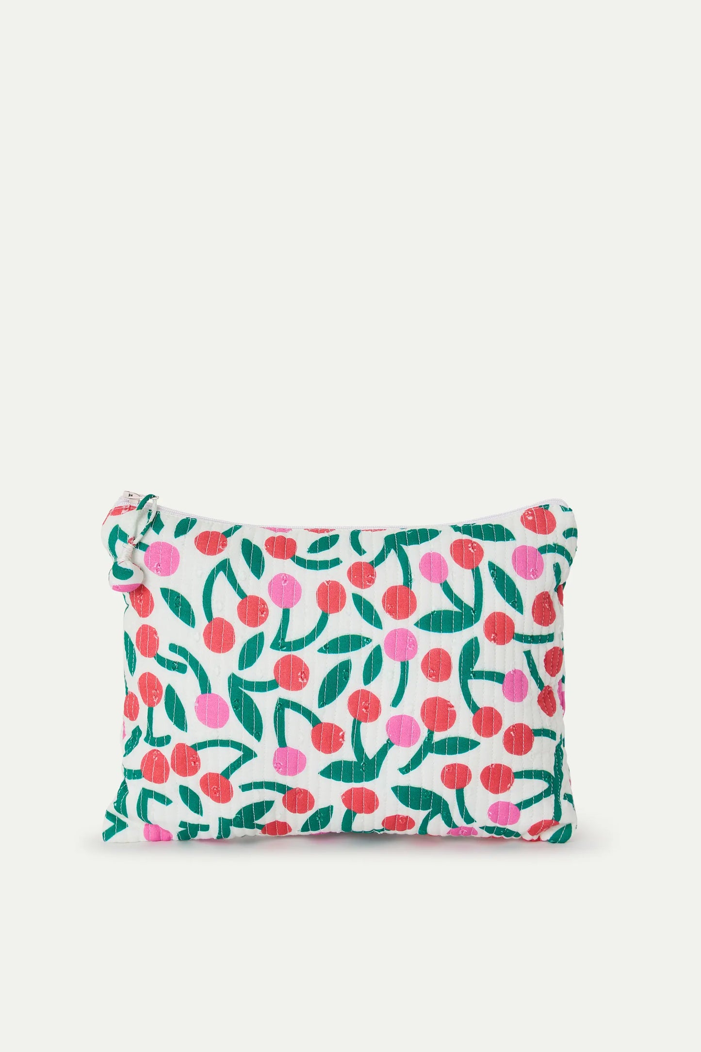 Borsa con stampa bordeaux