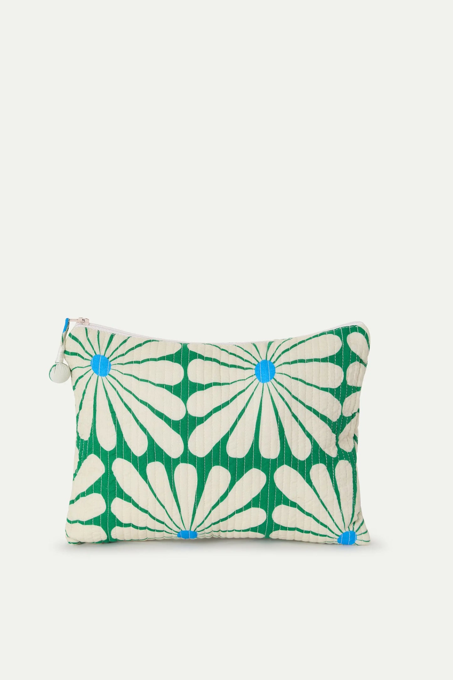 Bolso con estampado Olive Flower Green