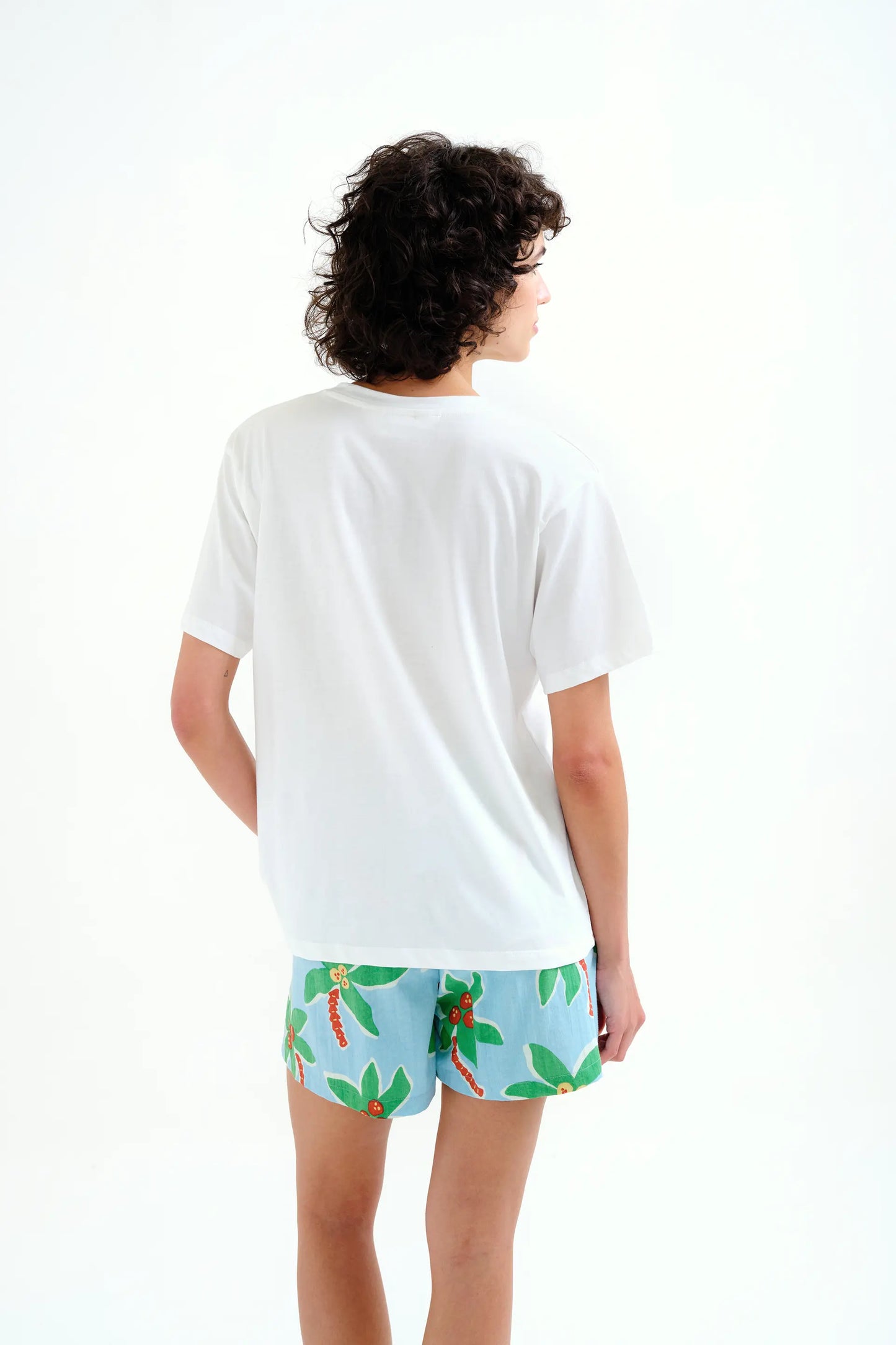 Camiseta con estampado Palm Beach