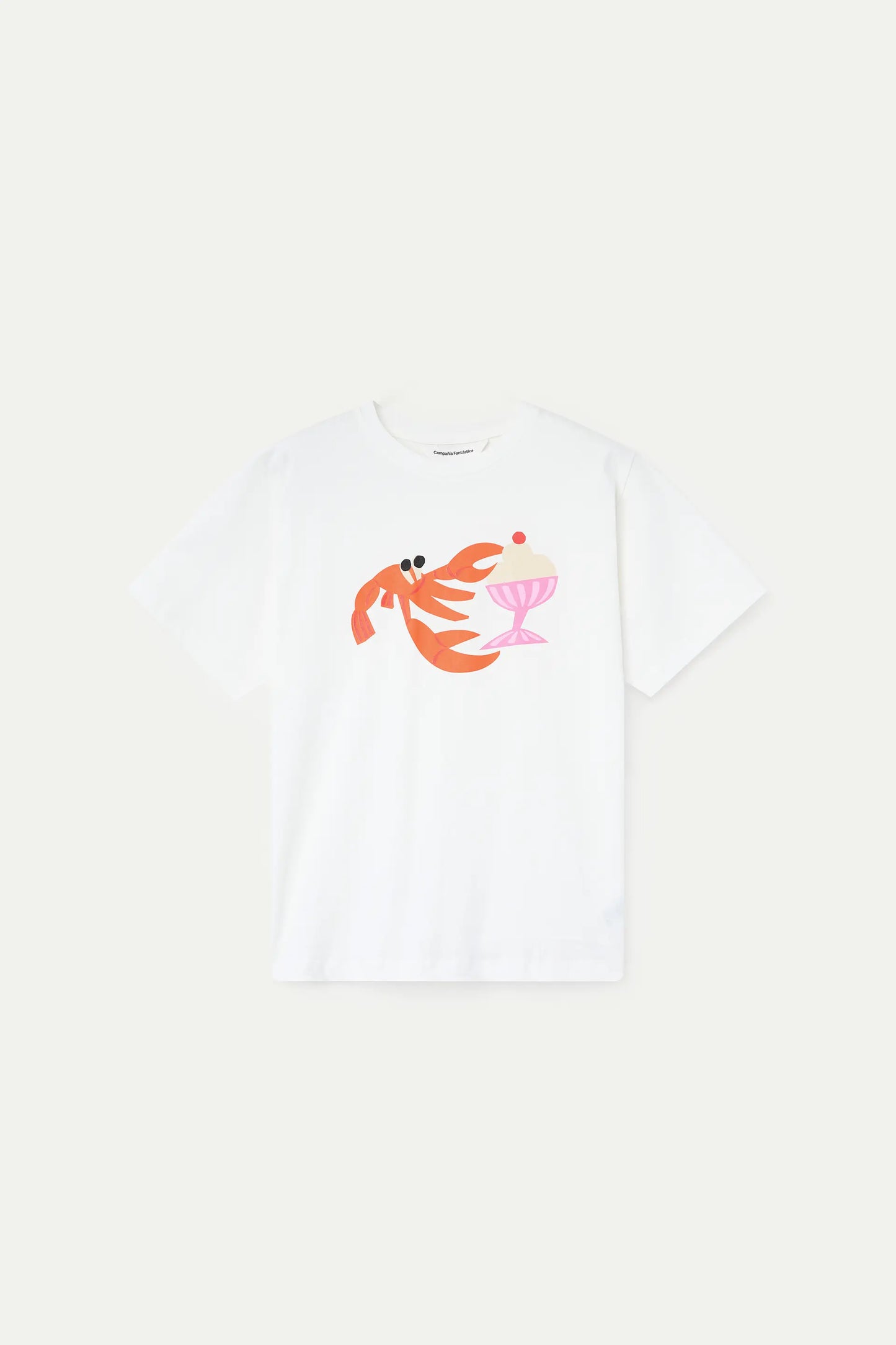 Camiseta con estampado Lagosta