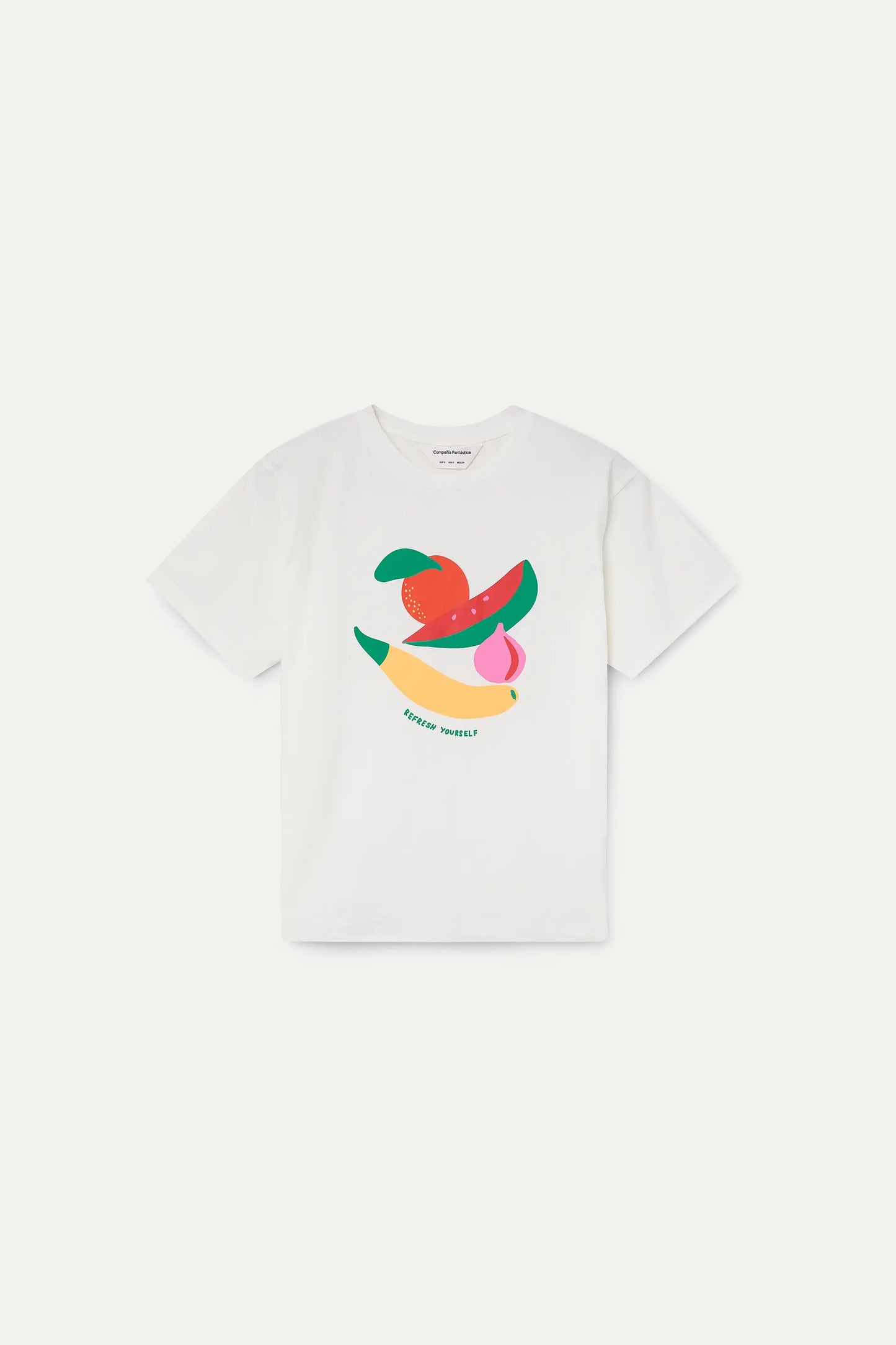 T-shirt 100% cotone "Refresh yourself"