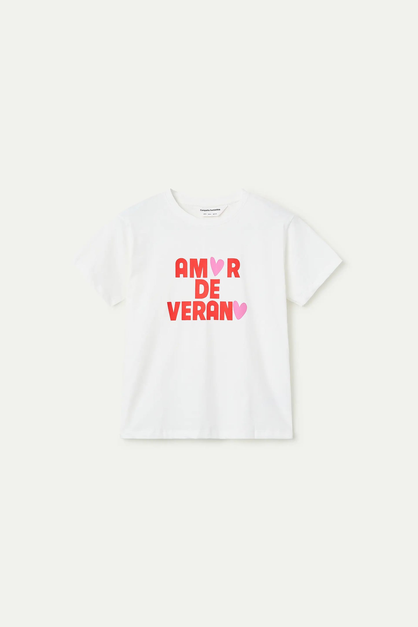 Camiseta con estampado "Amor de Verano"