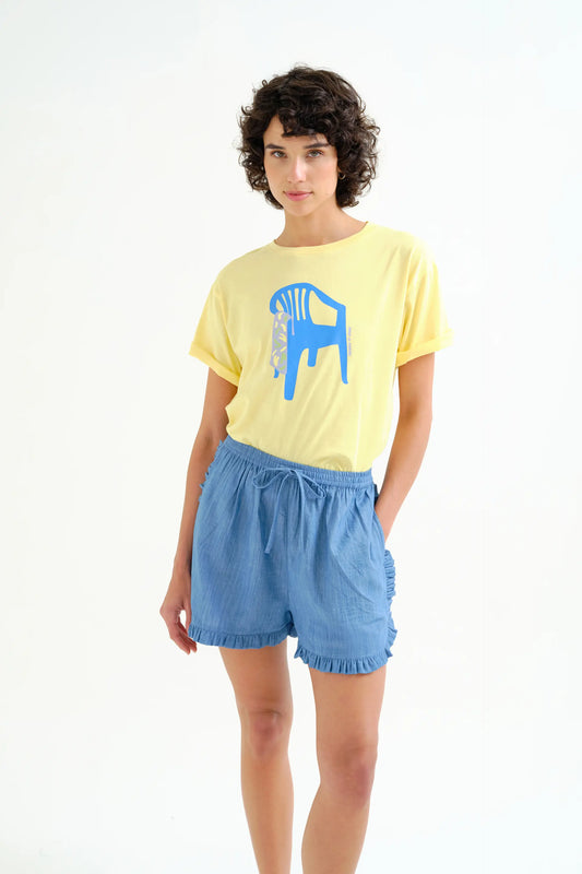 Camiseta con estampado Silla "Summer in Spain"