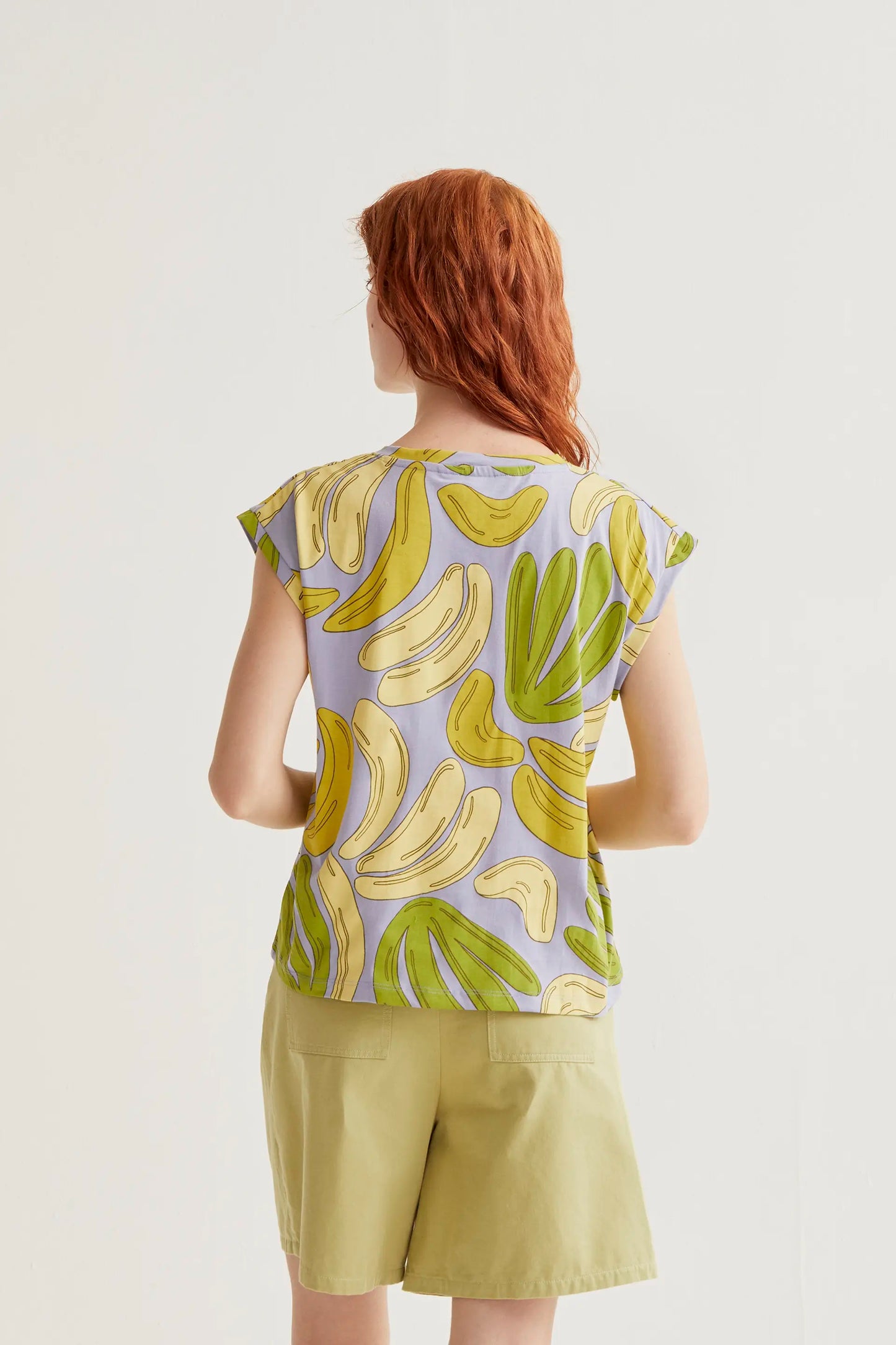 Camiseta con estampado Guineo