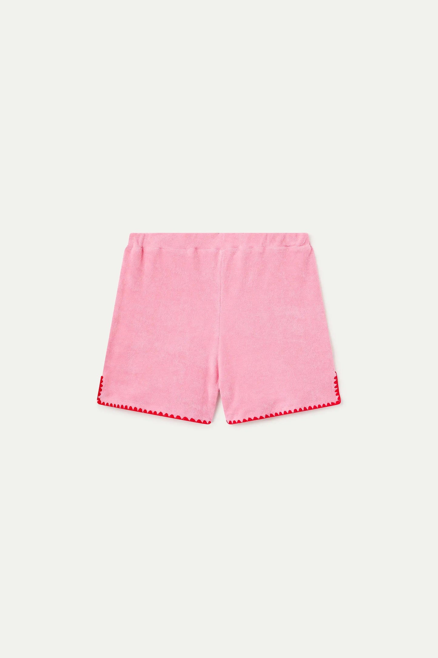 pantaloncini da spiaggia rosa