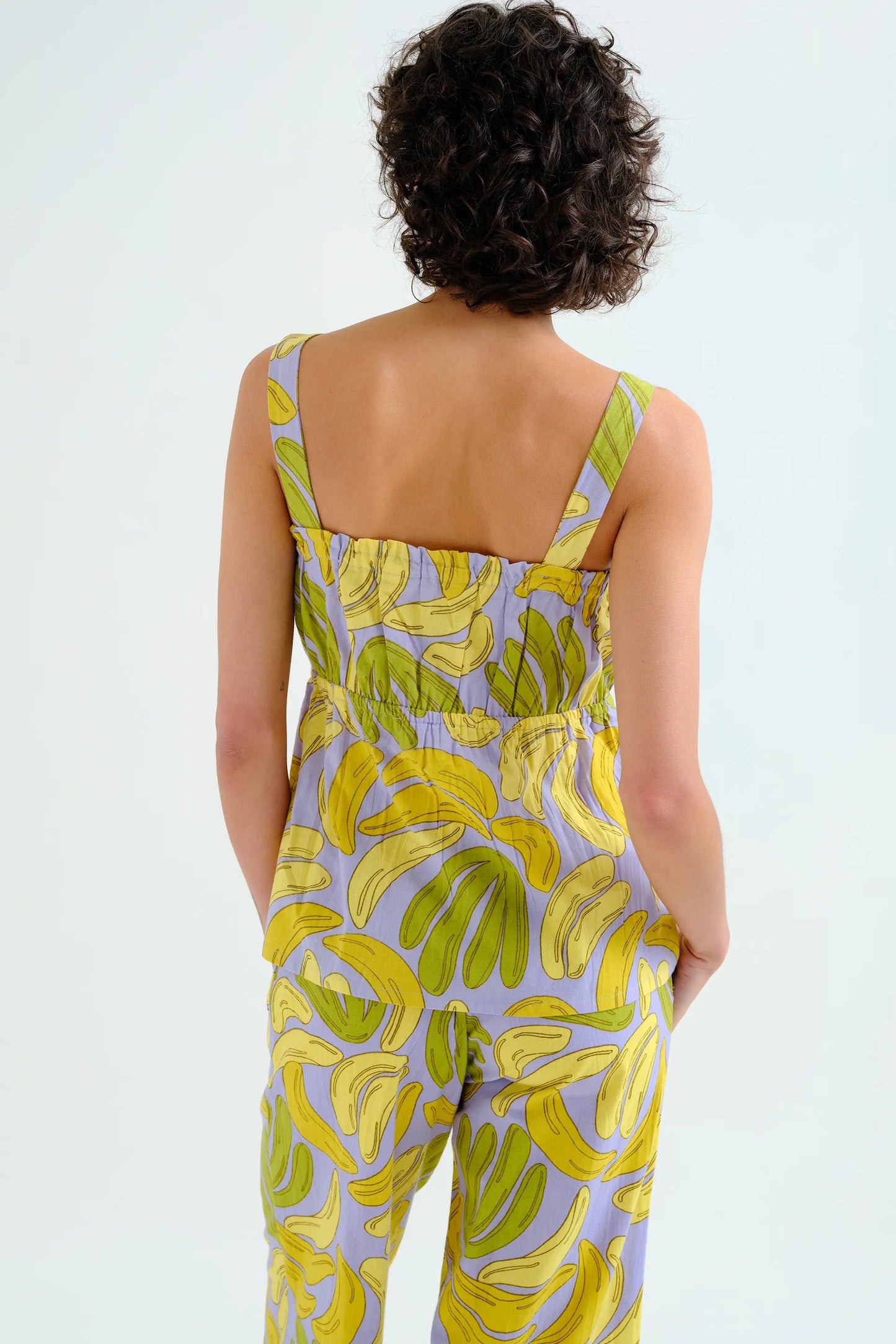 Top con estampado Guineo