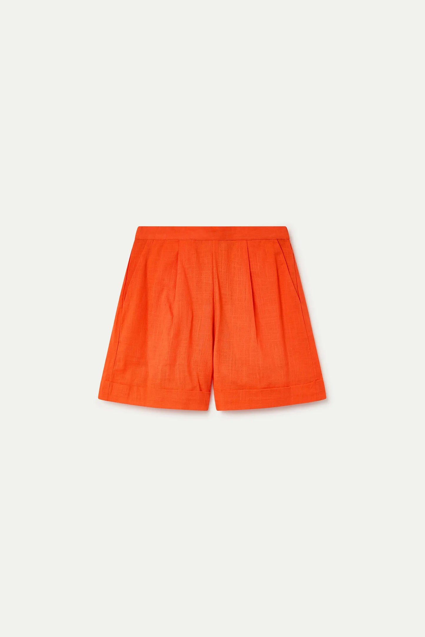 Pantaloncini arancioni 100% cotone