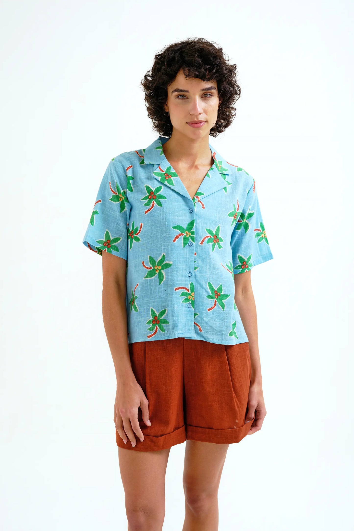 Camisa con estampado Cocotero Small