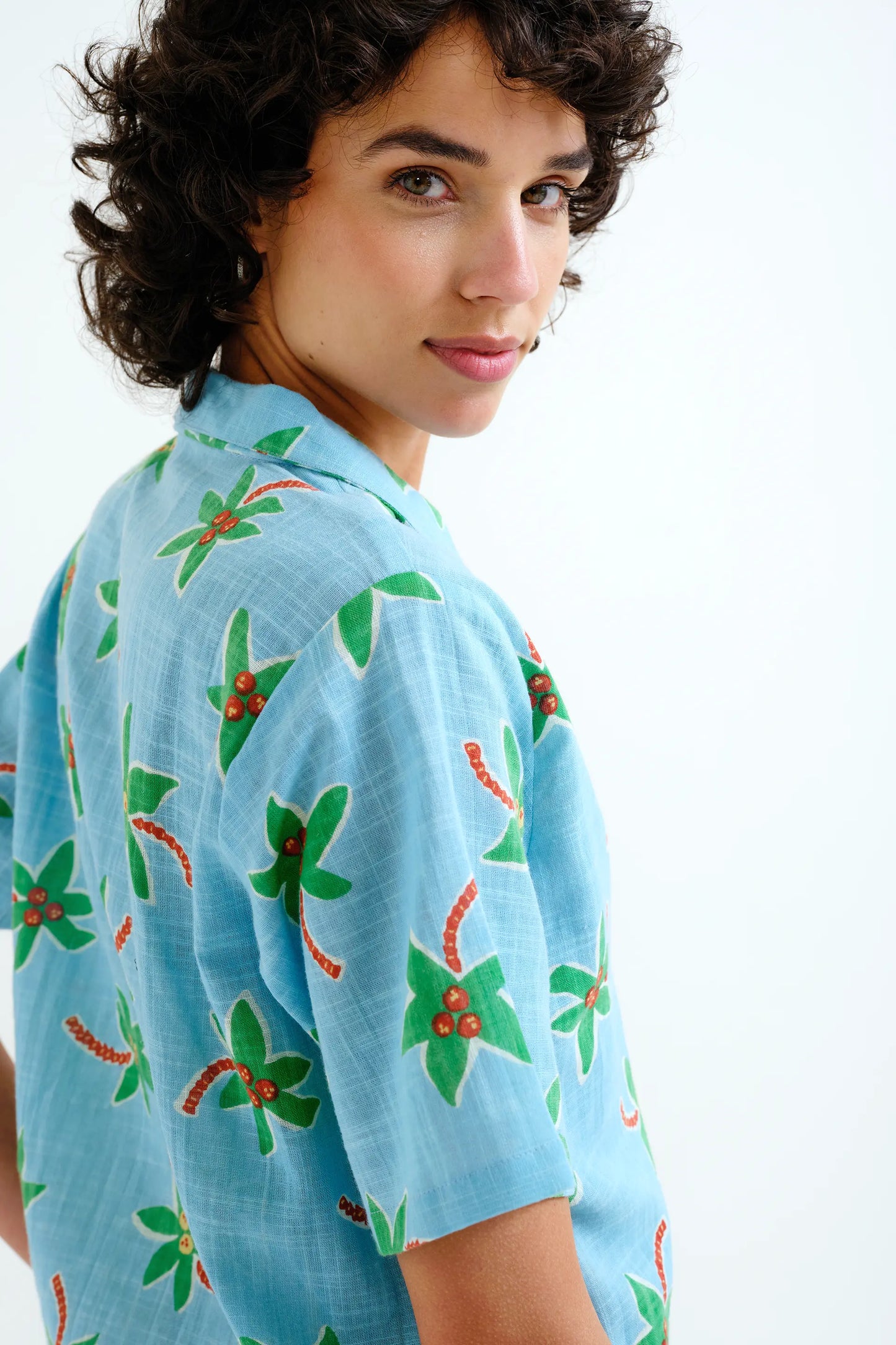 Camisa con estampado Cocotero Small