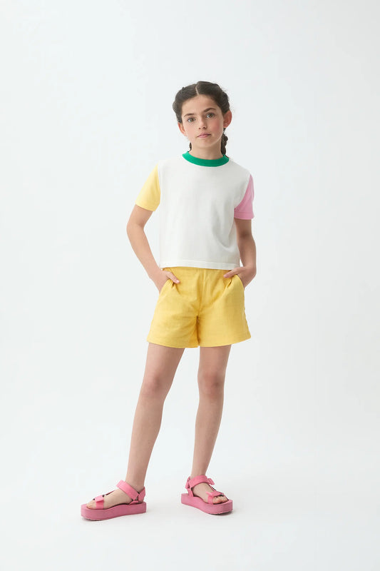 Top multicolor de niña