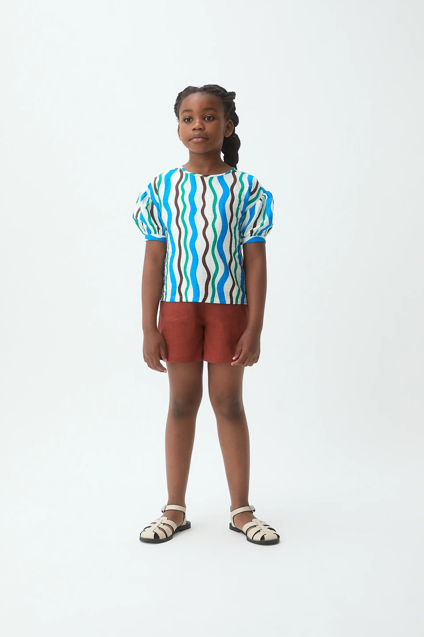 Top de niña con estampado Sea & Mountain