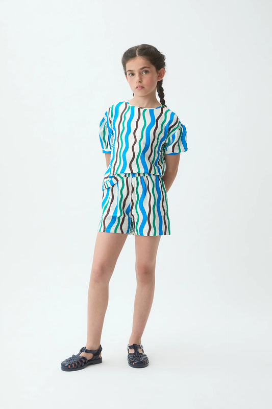 Shorts de niña con estampado Sea & Mountain
