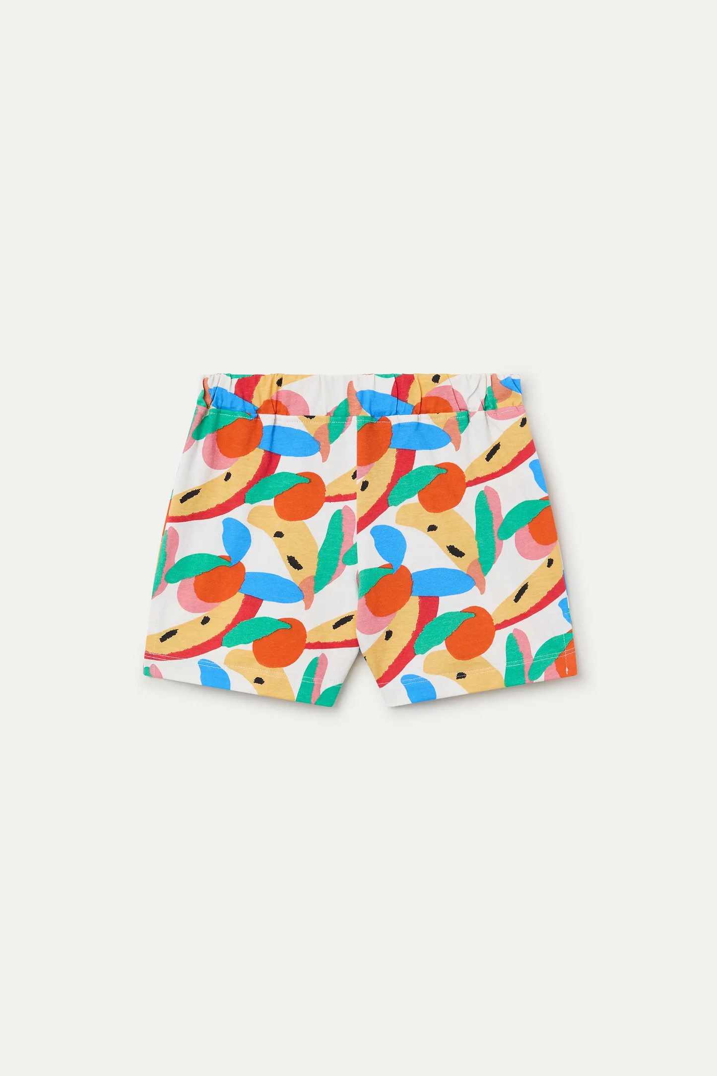 Shorts de niña 100% algodón con estampado Tutti Frutti