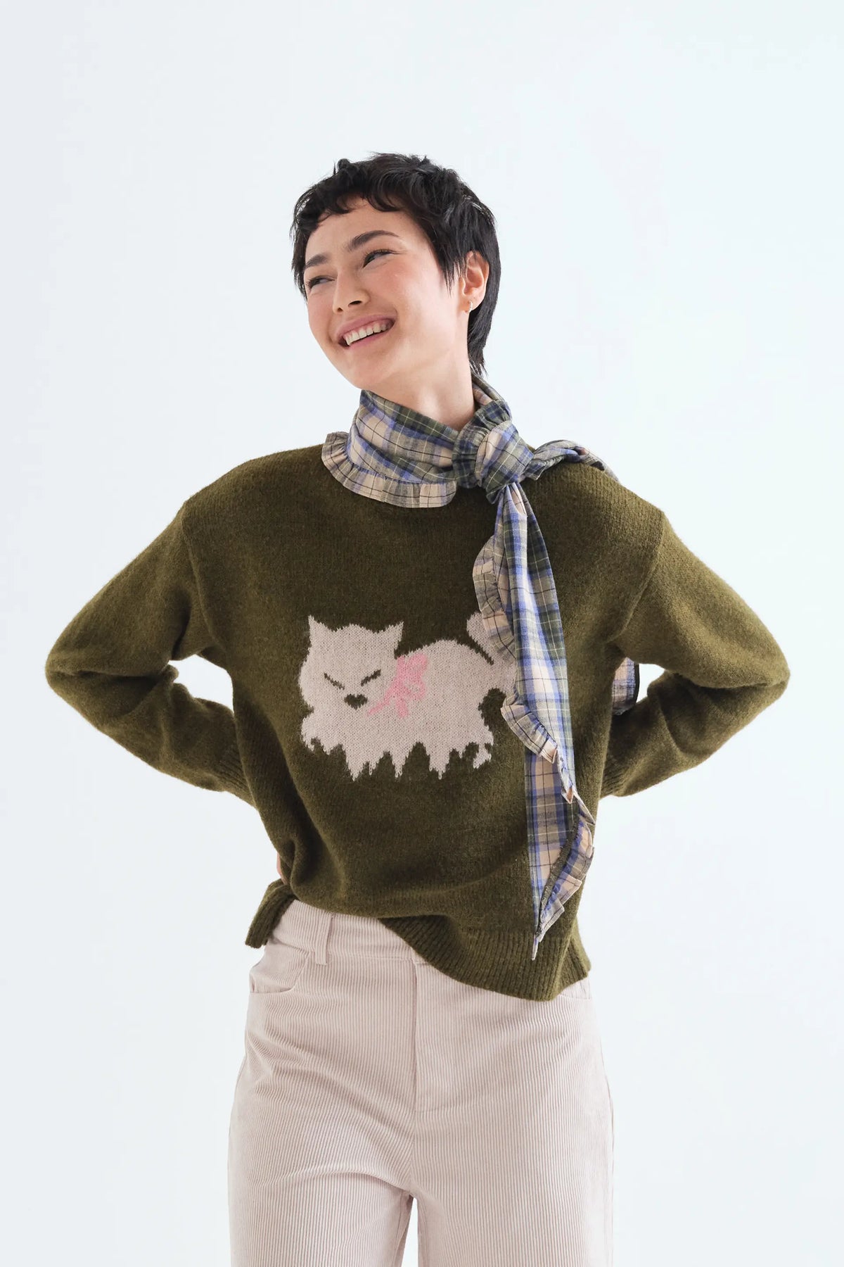 Jersey con estampado de Gato