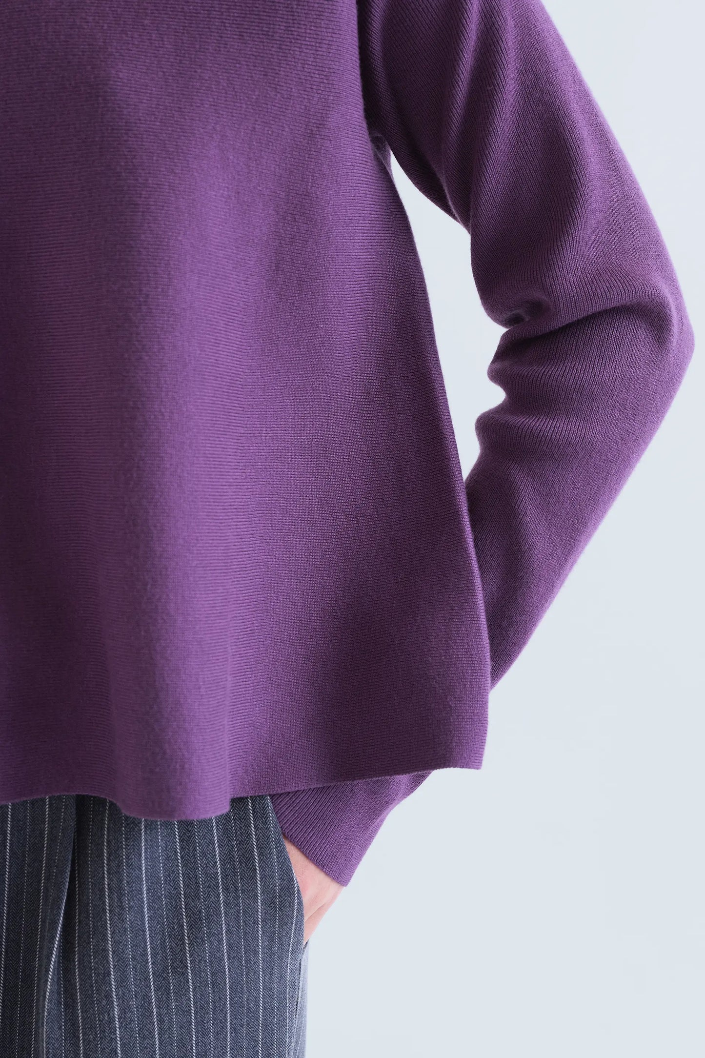 Jersey  básico morado