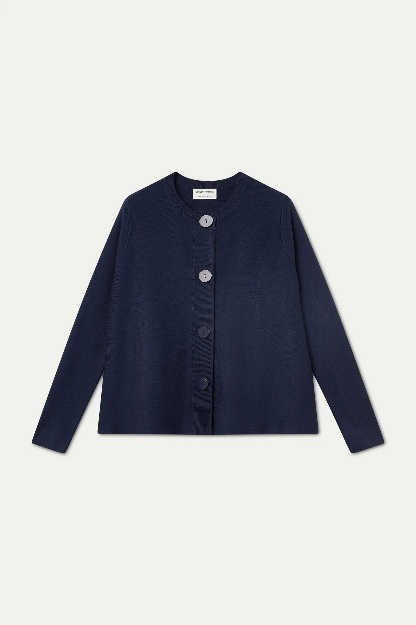 Cardigan basico blu navy