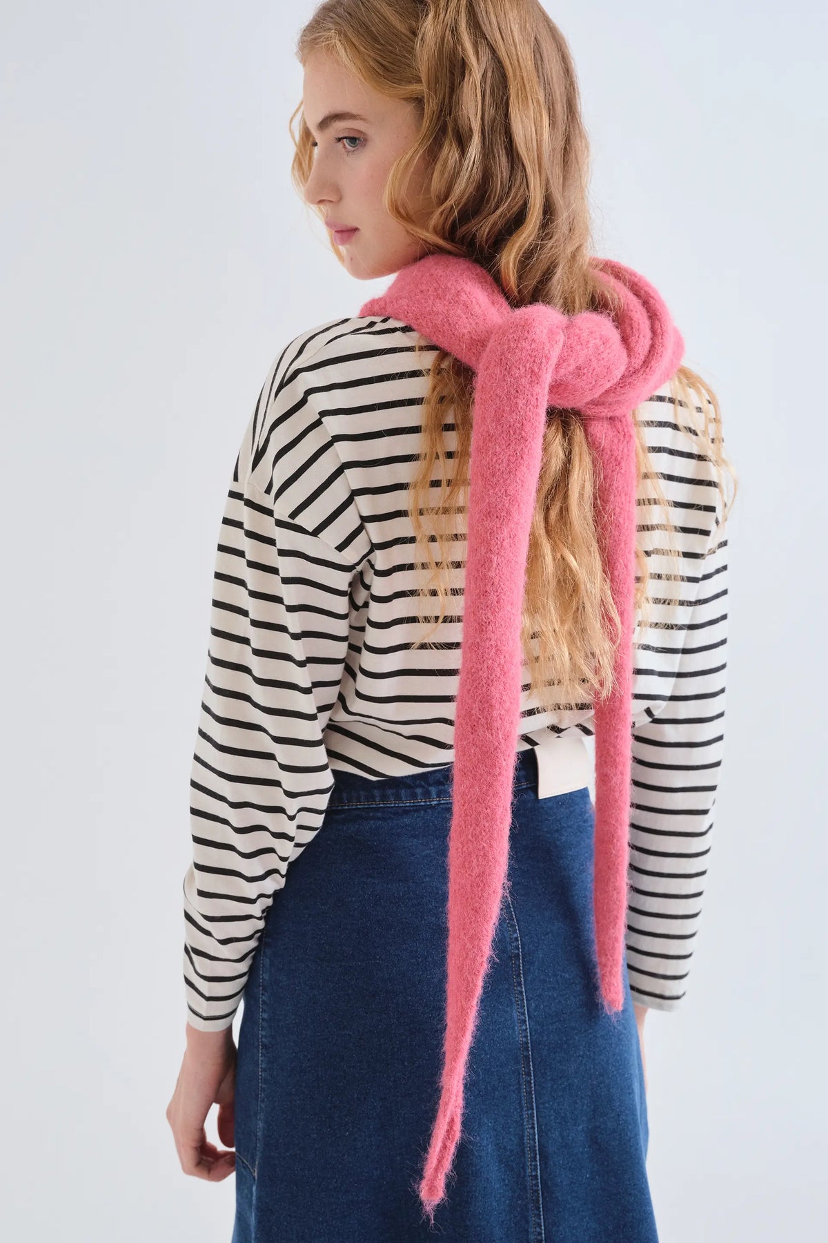 Bandana triangular rosa