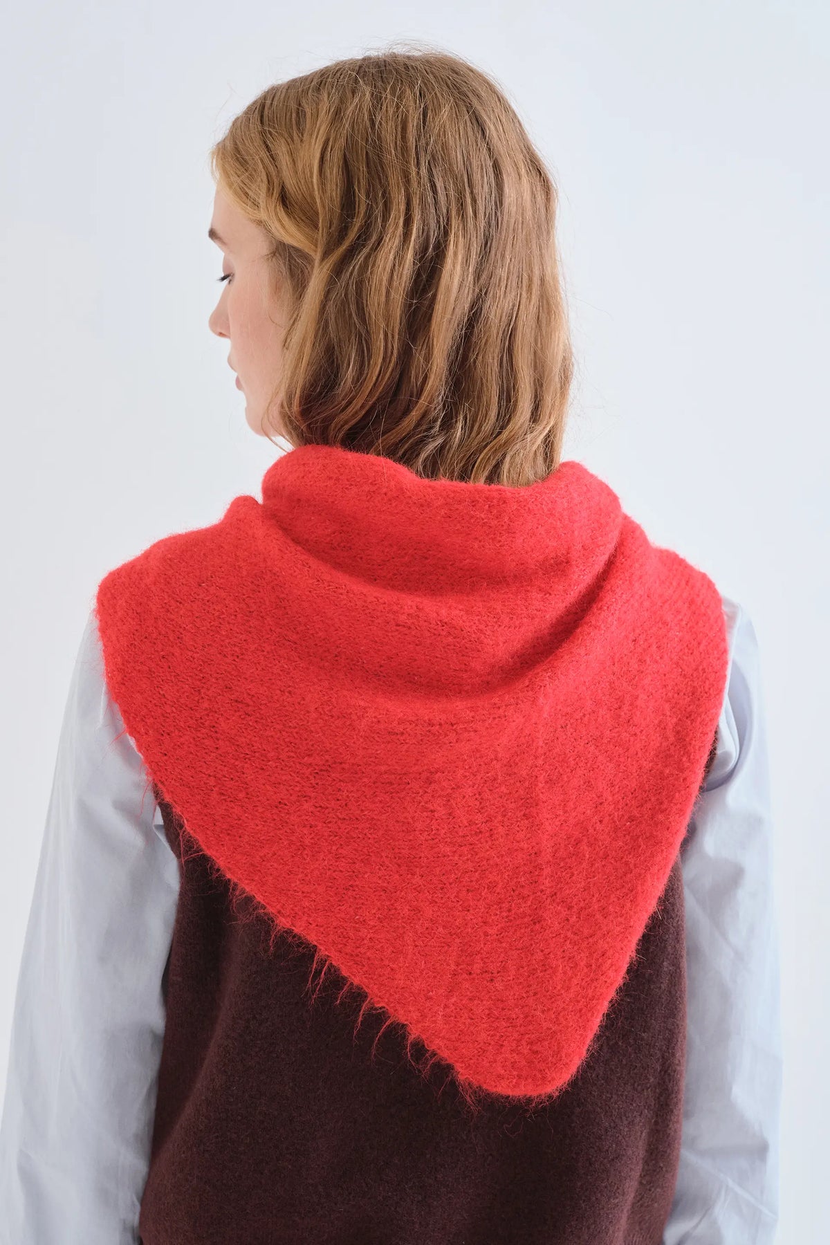 Bandana triangular rojo